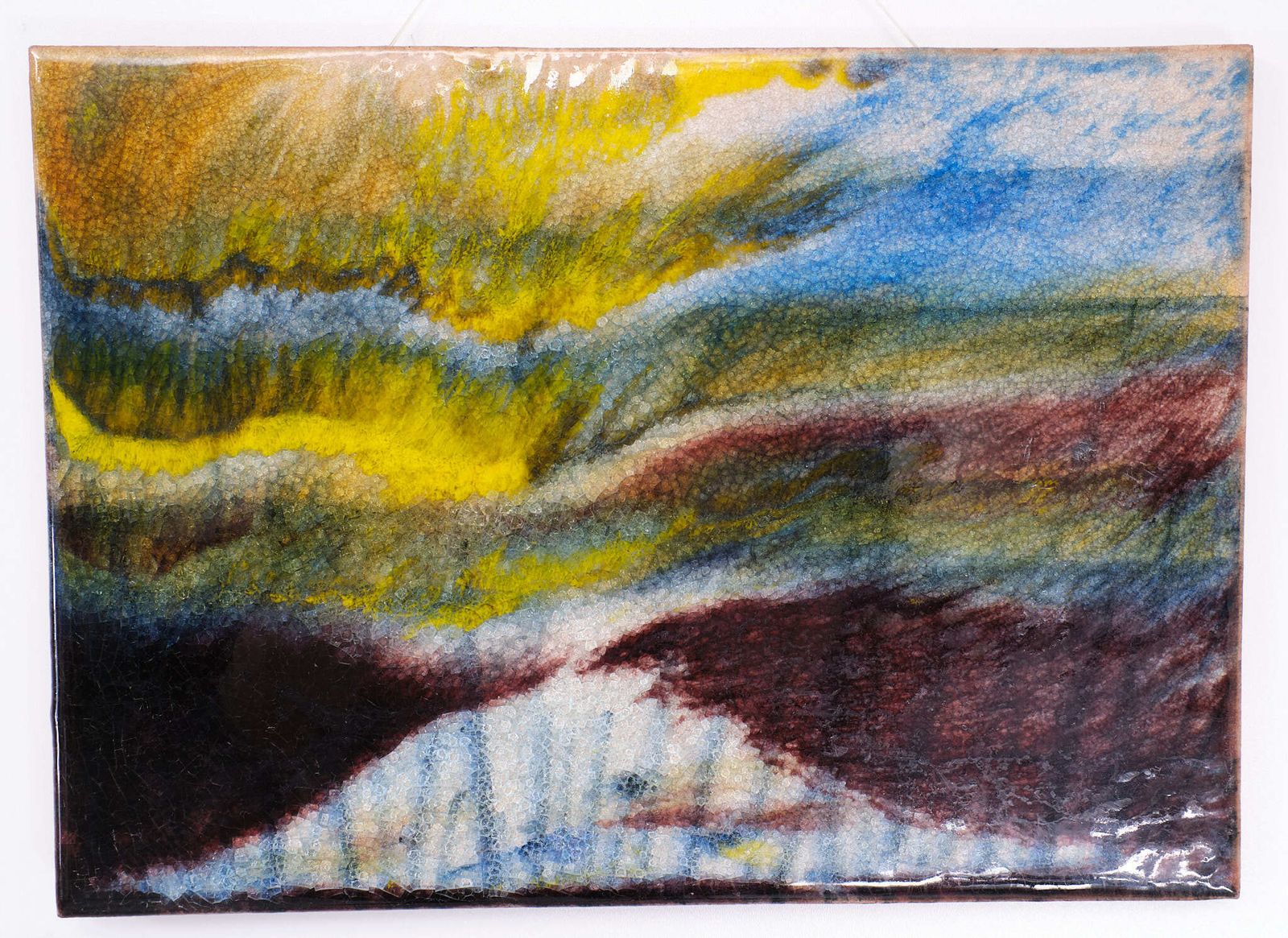 Set Van Drie Abstracte Keramische Wandplaquettes. Duitsland, Ca. Jaren 1960 photo furniture