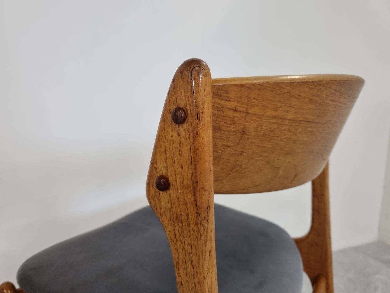 Mid Century Dining Chairs By Erik Buch For Od Mobler, 1960s photo vinterior