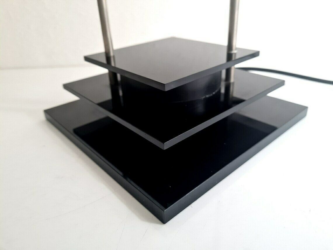 Vintage Delightful Postmodern Design Telescopic Halogen Desk Lamp photo for sale