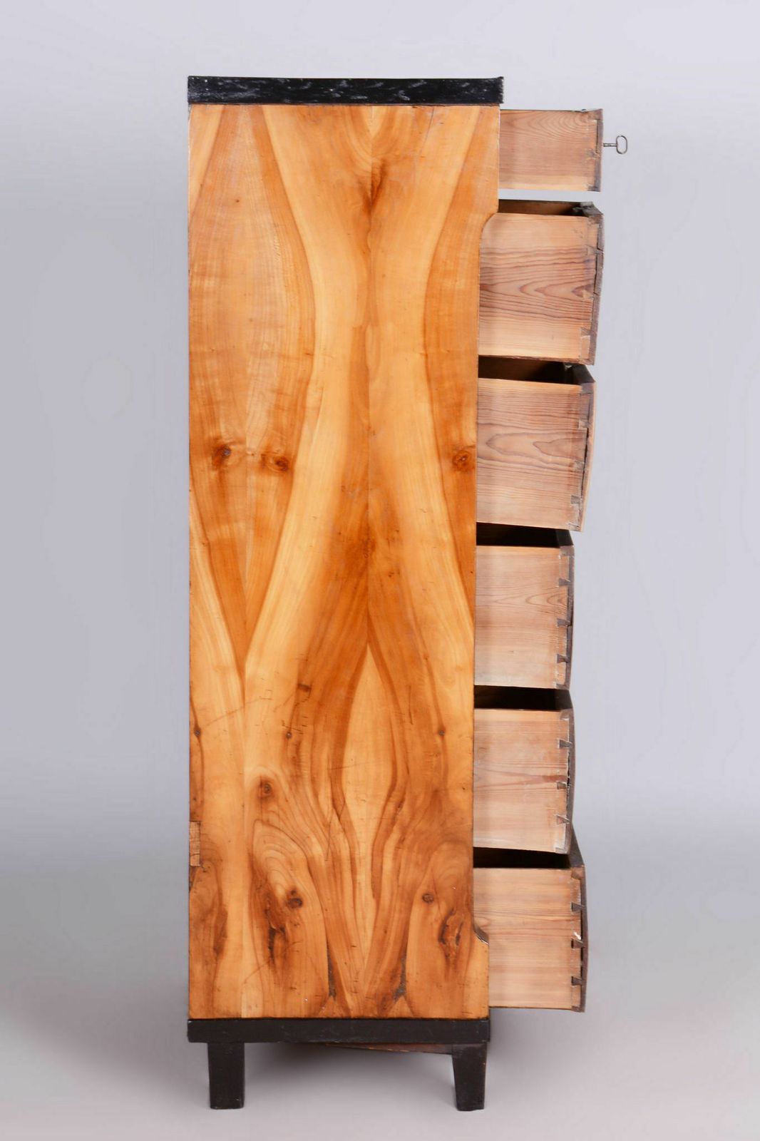 Restored Biedermeier Cherry Tree Etagere, Revived Polish, Vienna, Austria, 1810s photo furniture