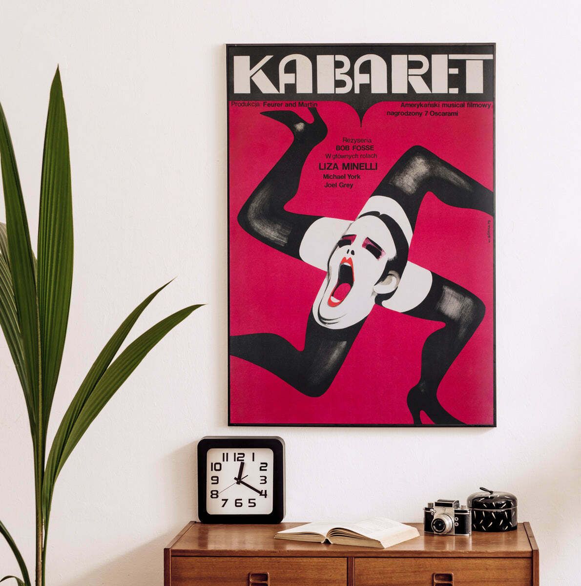 Cabaret 1973 Polish A1 Film Poster. Wiktor Gorka photo furniture