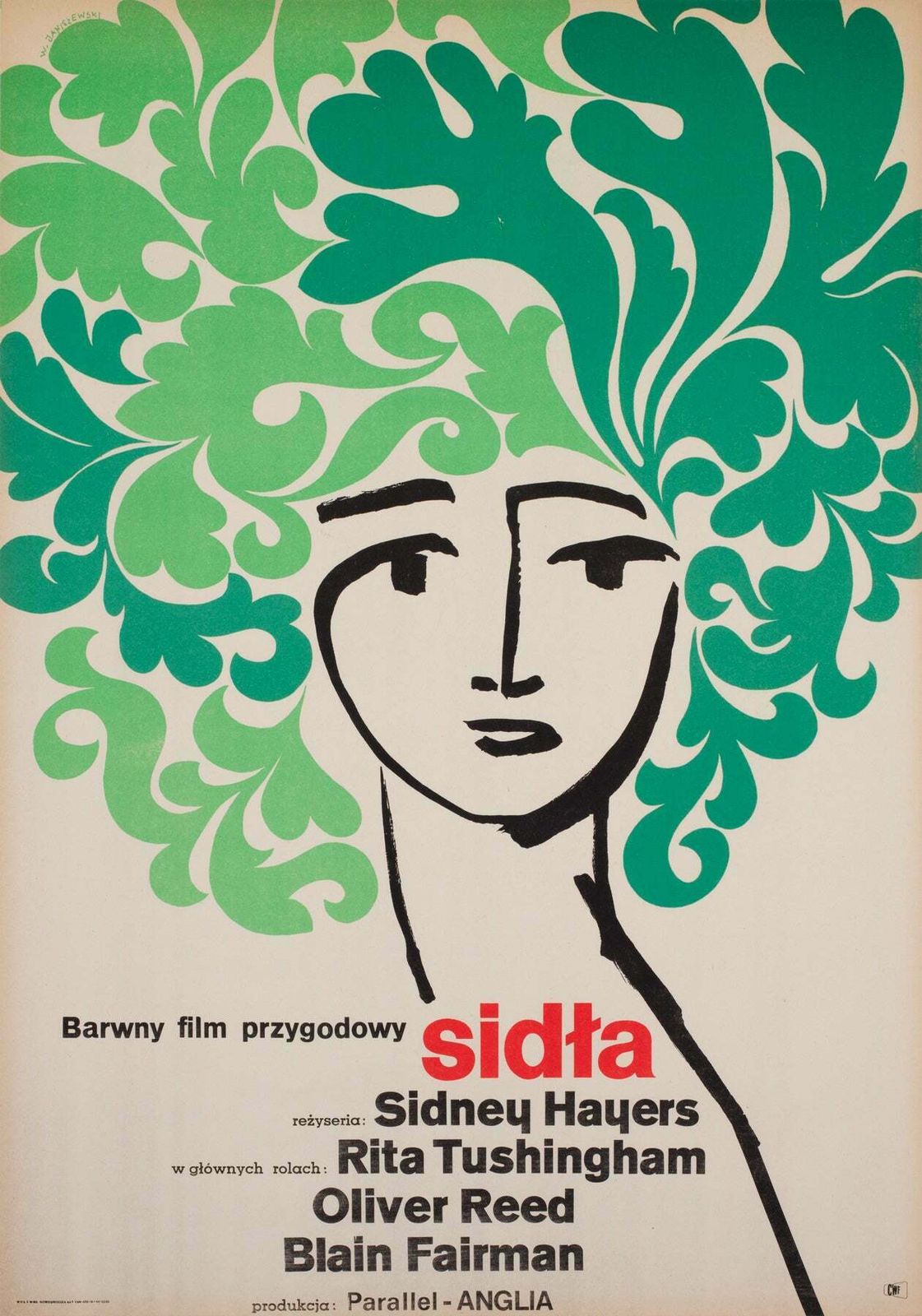 The Trap 1969 Polish A1 Film Poster, Wladyslaw Janiszewski
