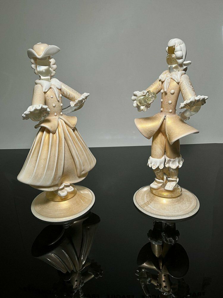 Murano Glass Figurines From Cenedese Vetri, Italy, Set Of 2 photo furniture