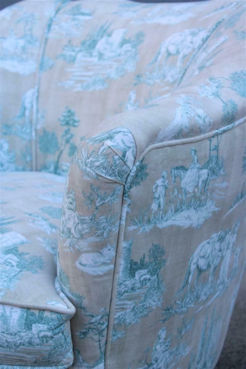 photo furniture Pair Of Italian Decorative Armchairs From The 1950s In The Style Of Gio Ponti