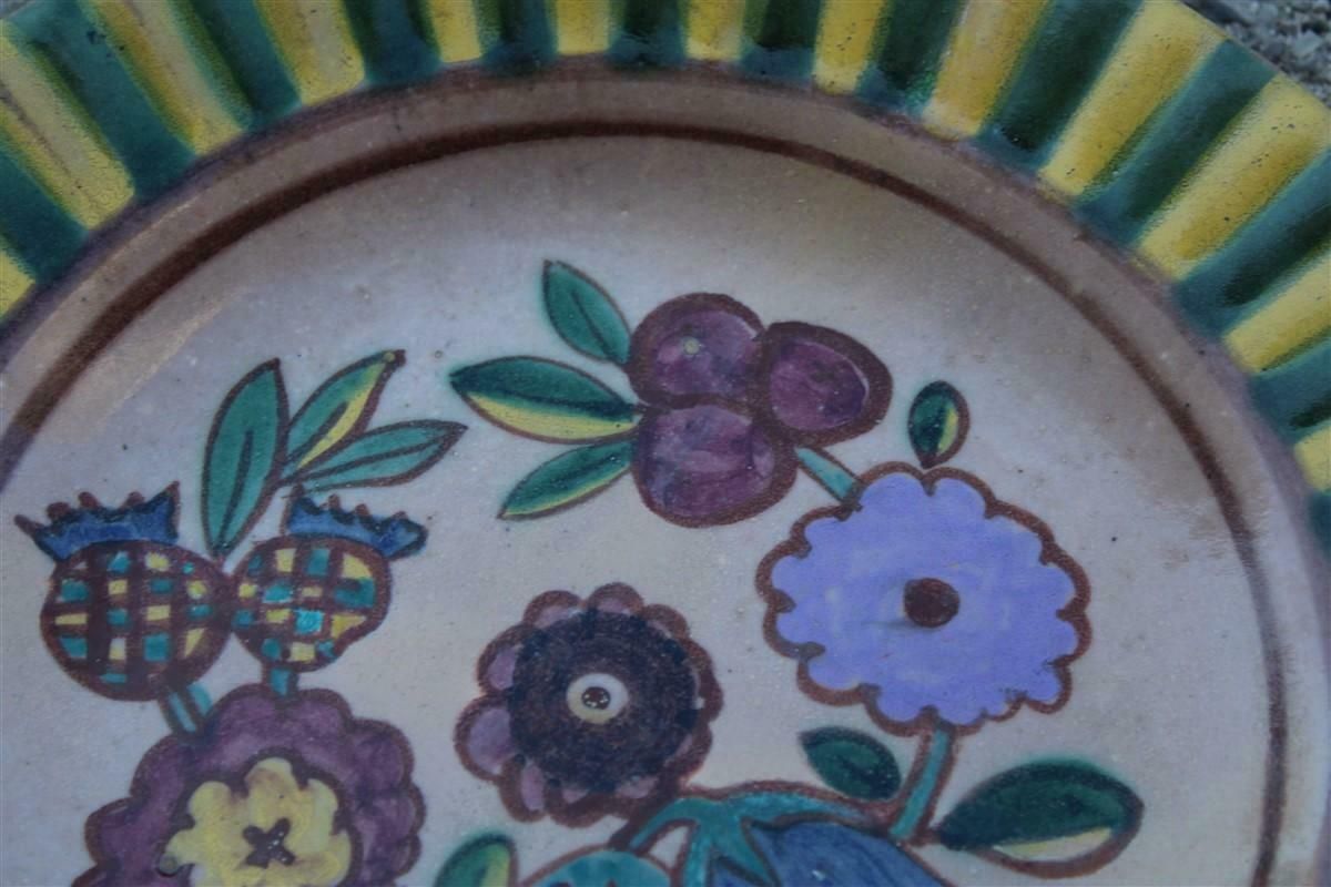 Rare Decorative Plate 1920 Ics Dolker Kowaliska Design Vietri Sul Mare photo Home Decor