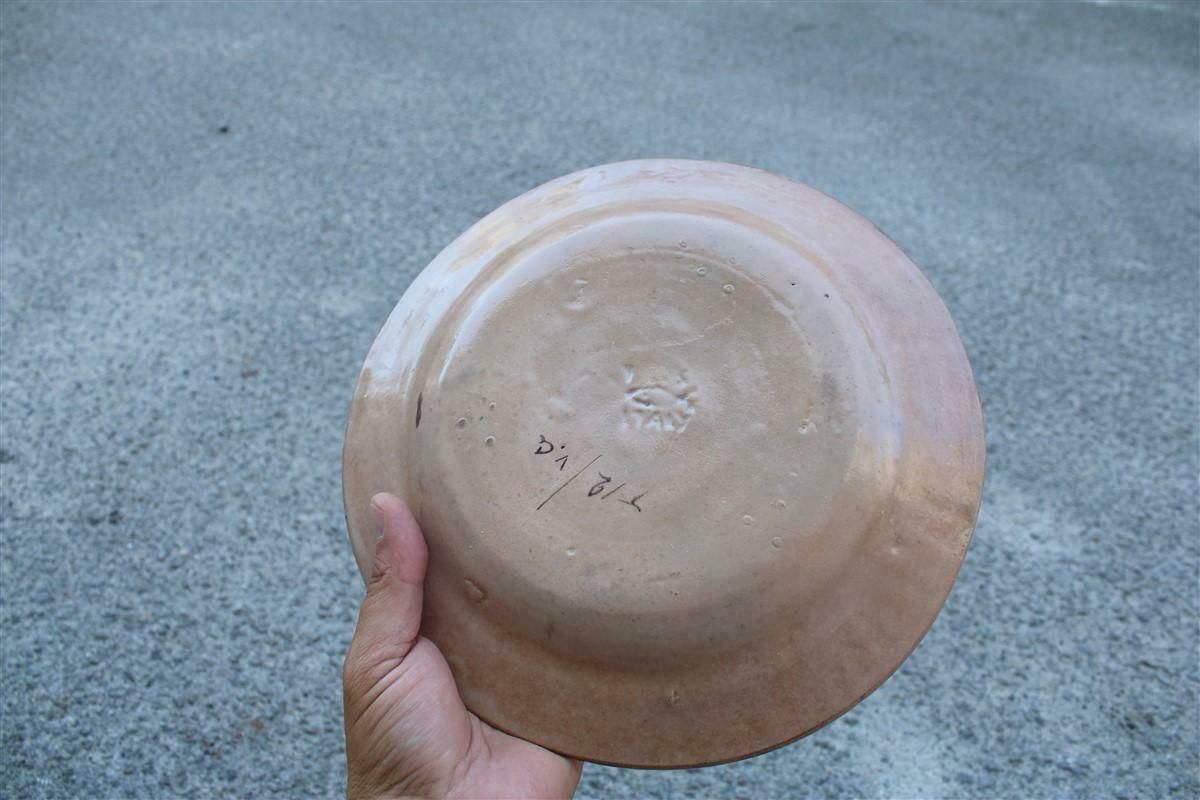 Rare Decorative Plate 1920 Ics Dolker Kowaliska Design Vietri Sul Mare photo buy