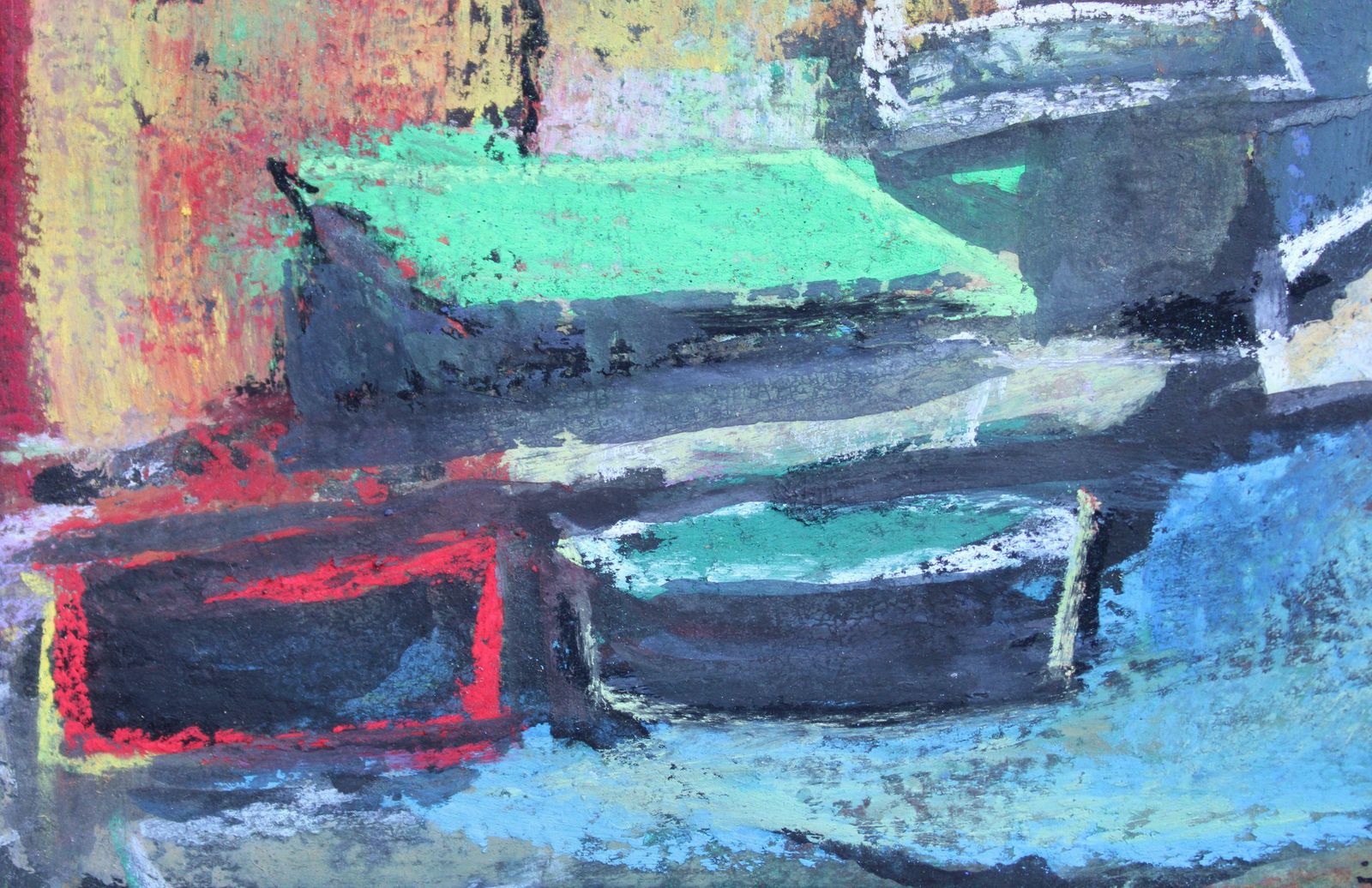 Georgs Barkans Travel Notes 2007. Paper, Pastel, 2007 photo vinterior