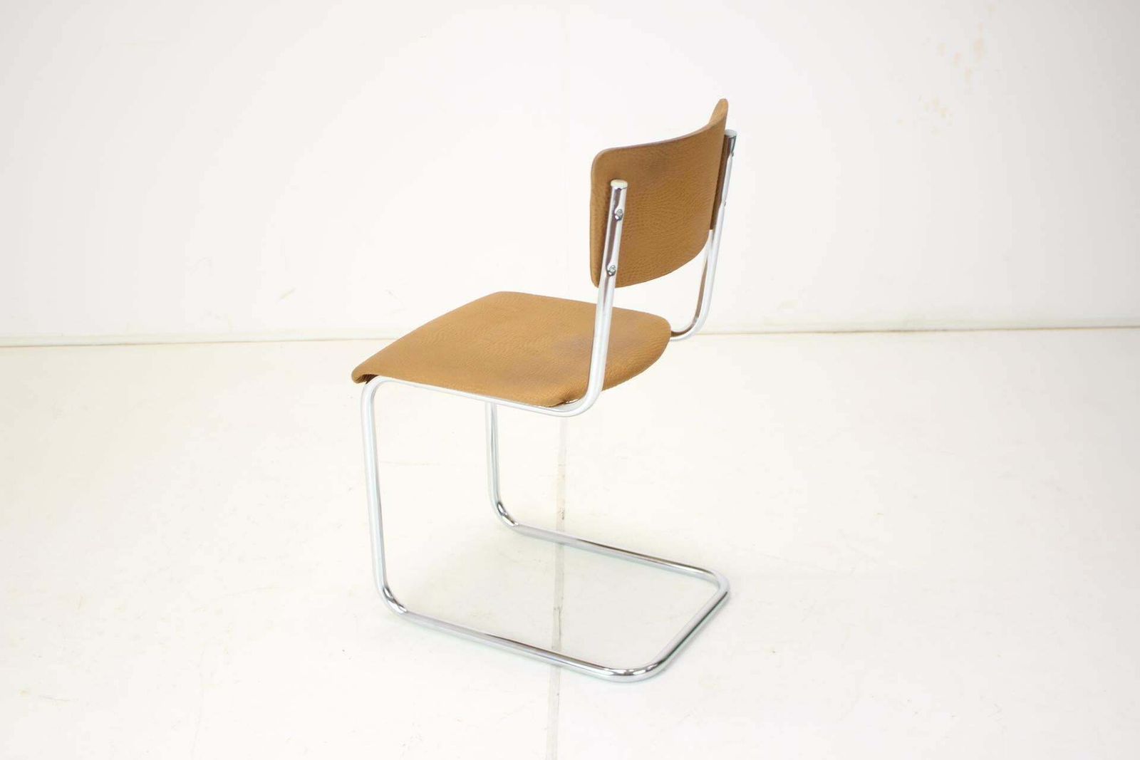 Mid Centrury Chrome Tubular Chair Kovonax Z 303, 1970's photo for sale