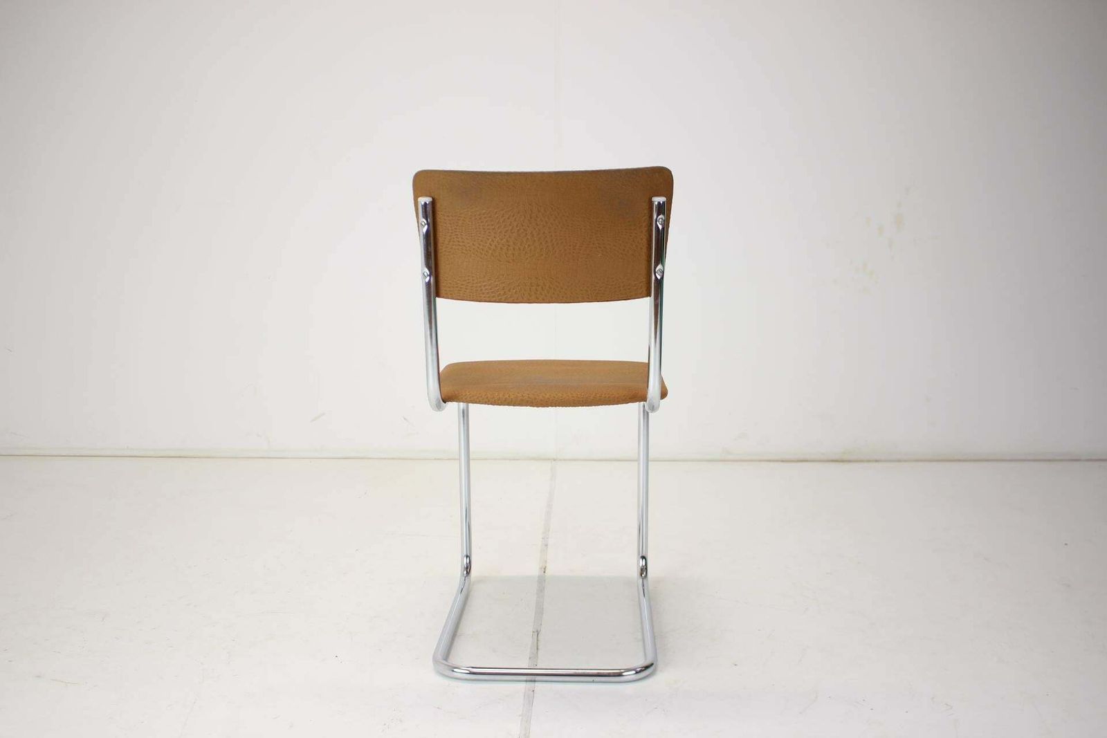 Mid Centrury Chrome Tubular Chair Kovonax Z 303, 1970's photo Furniture