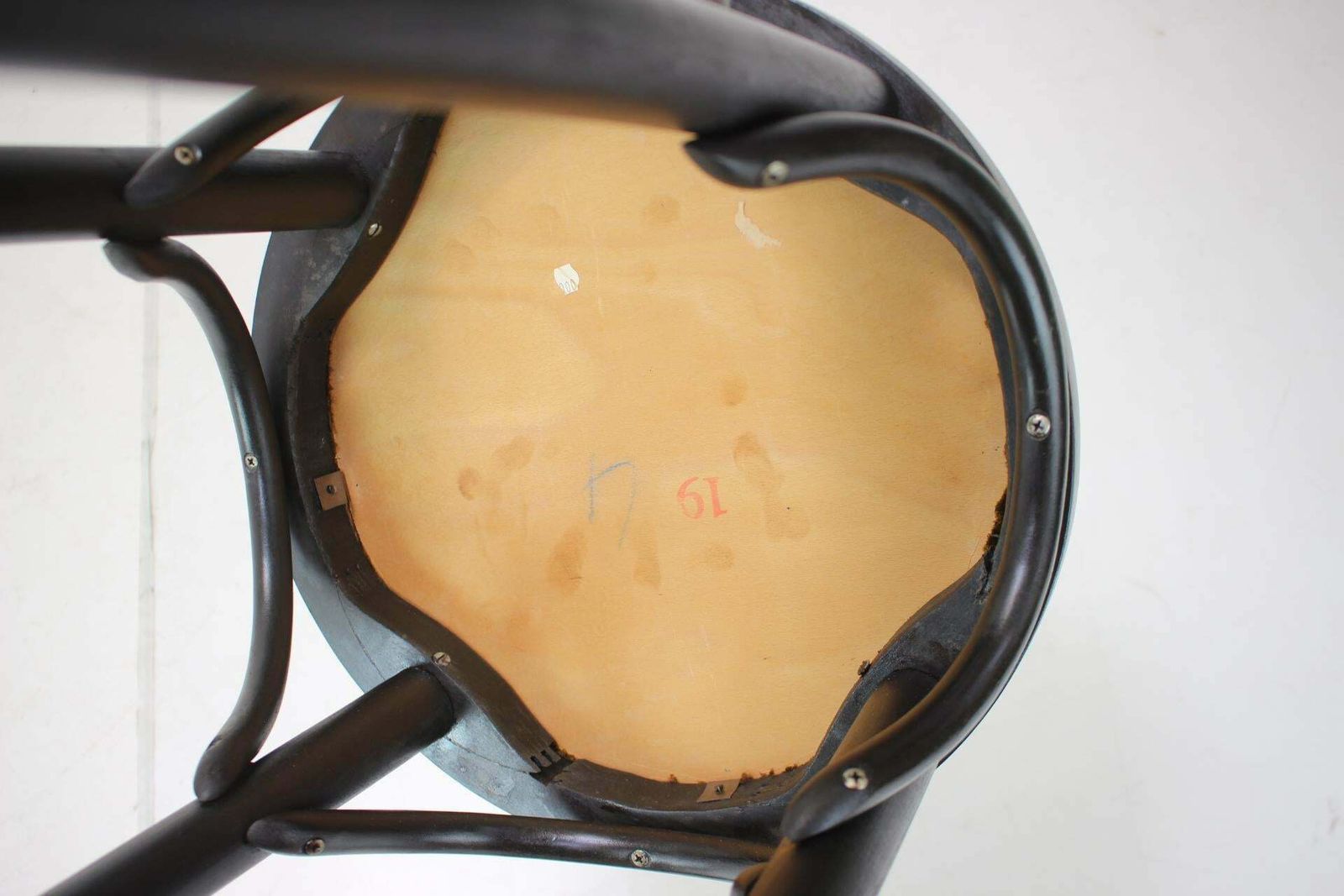 Midcentury Bar Stool Ton, Czechoslovakia 1980s photo vinterior