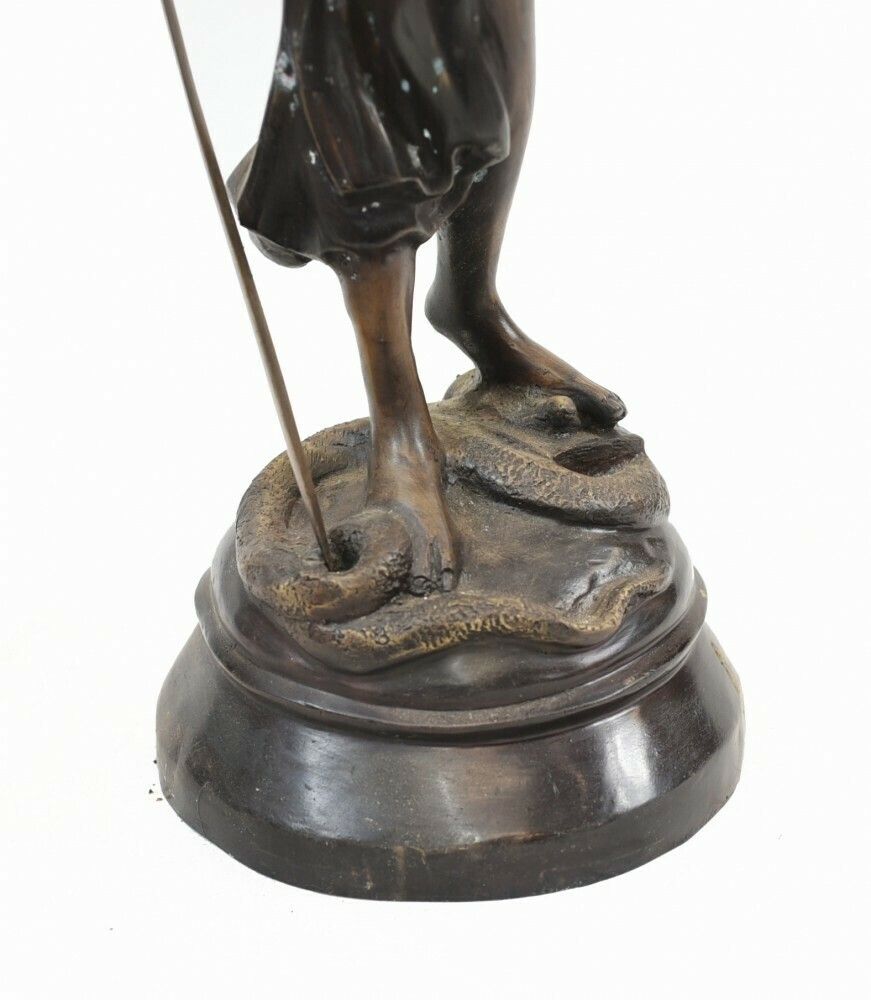 Bronze Lady Justice Statue Scales Legal Justitia Themis photo Art