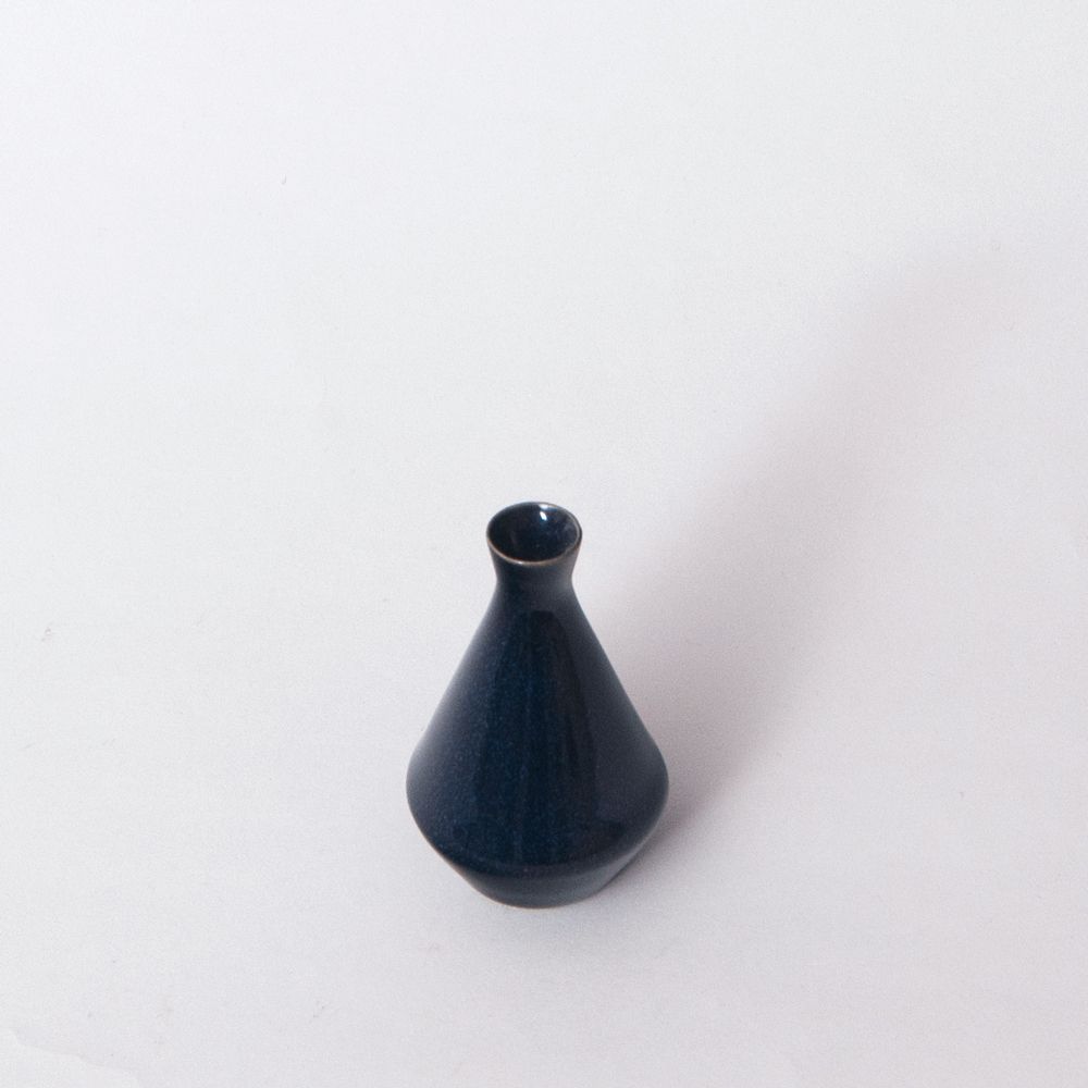 Bertil Lundgren Blue Miniature Vase photo for sale