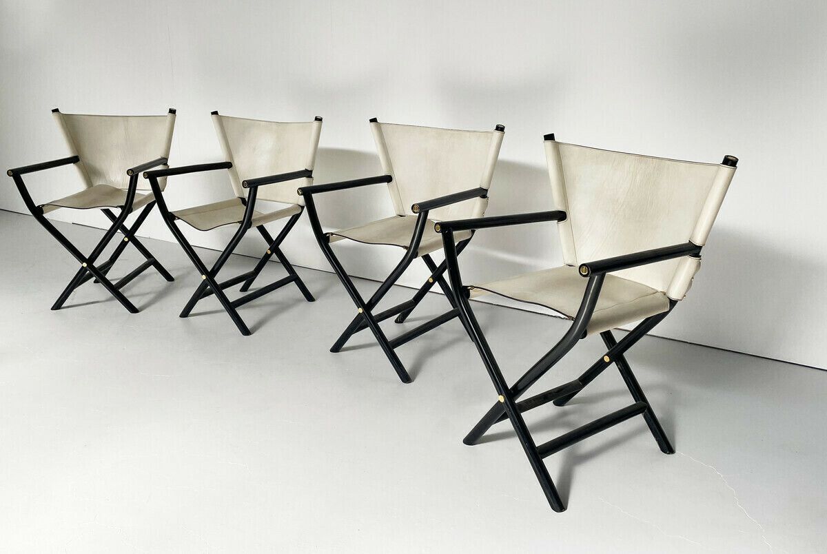 Set Of Mid Century Folding Armchairs By Rossi Di Albizzate & Redwall photo furniture