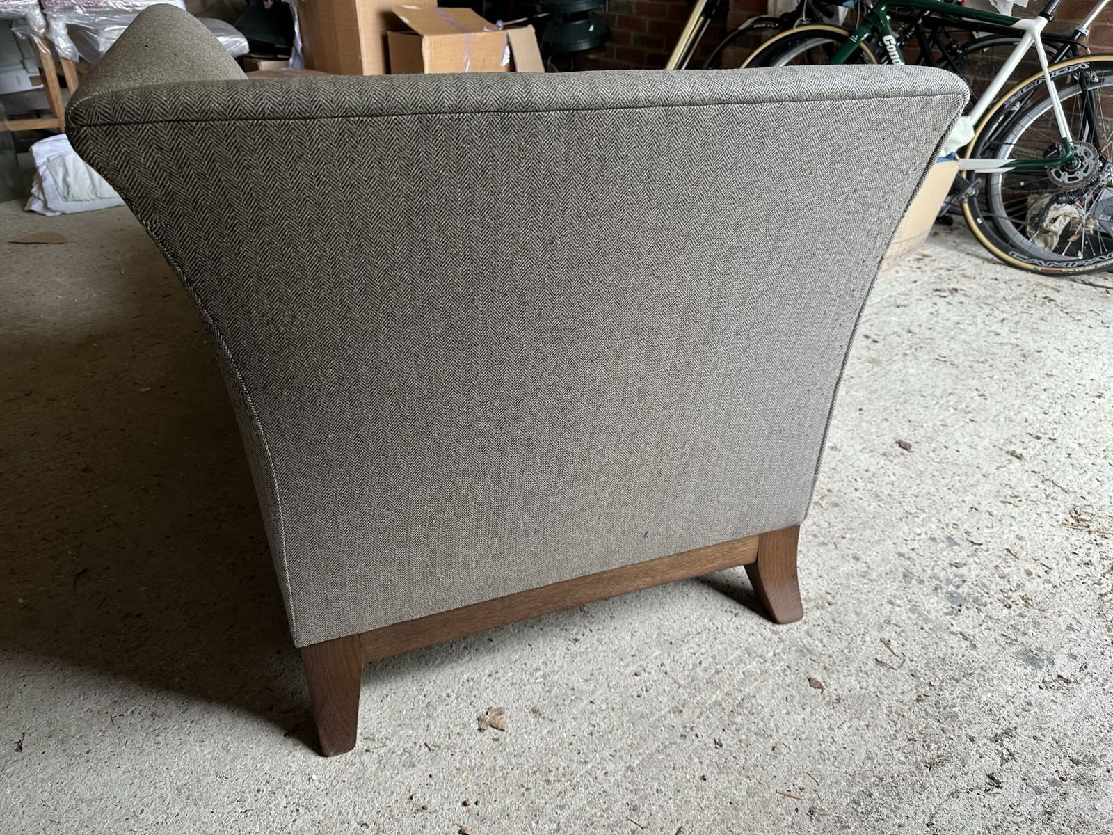 Contemporary Mid Century Style Chaise Longue photo Furniture