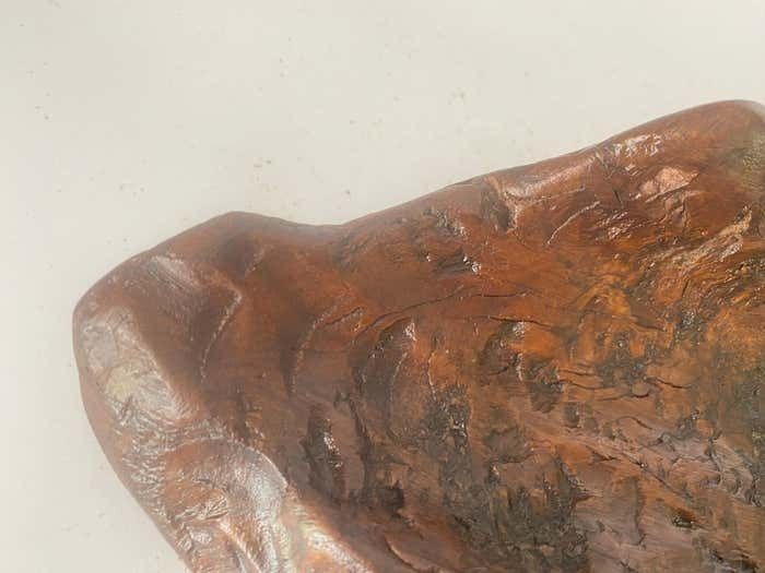 Brutalist Root Wood Vide Poche Or Bowl 1960 France With Old Patina Riviera photo for sale