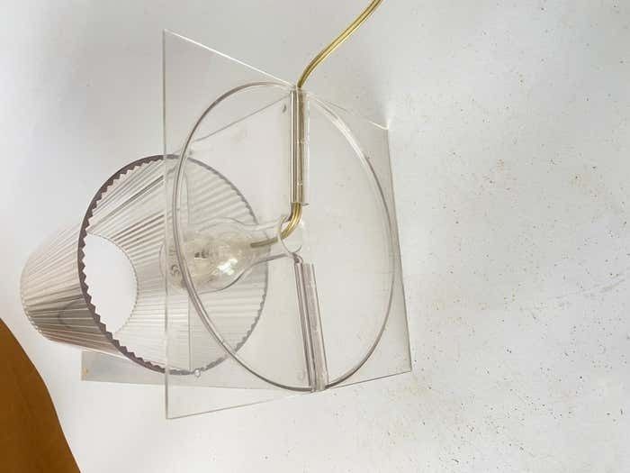 Kartell Take Lamp In Crystal By Ferruccio Laviani, Italian 21 Century photo for sale