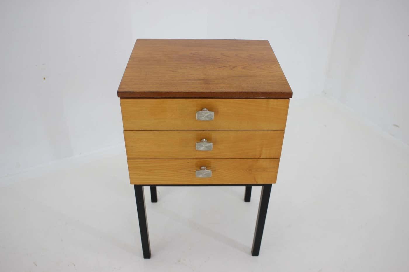 1970s Pair Of Bedside Tables By Up Zavody, Czechoslovakia photo Furniture