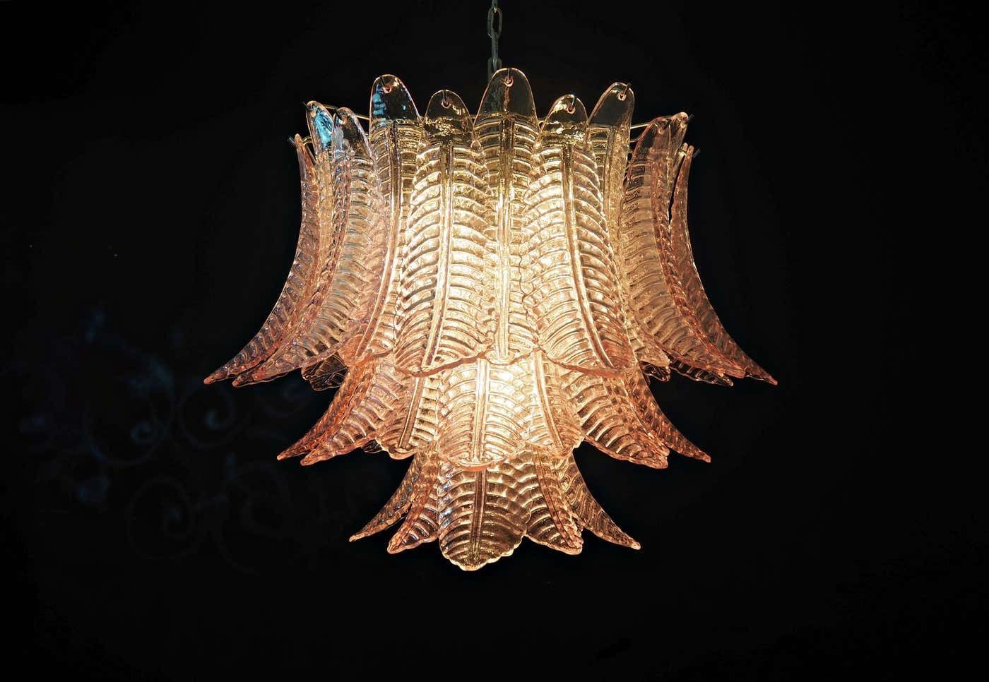 photo vinterior Fabulous Italian Murano Felci Glass Chandeliers