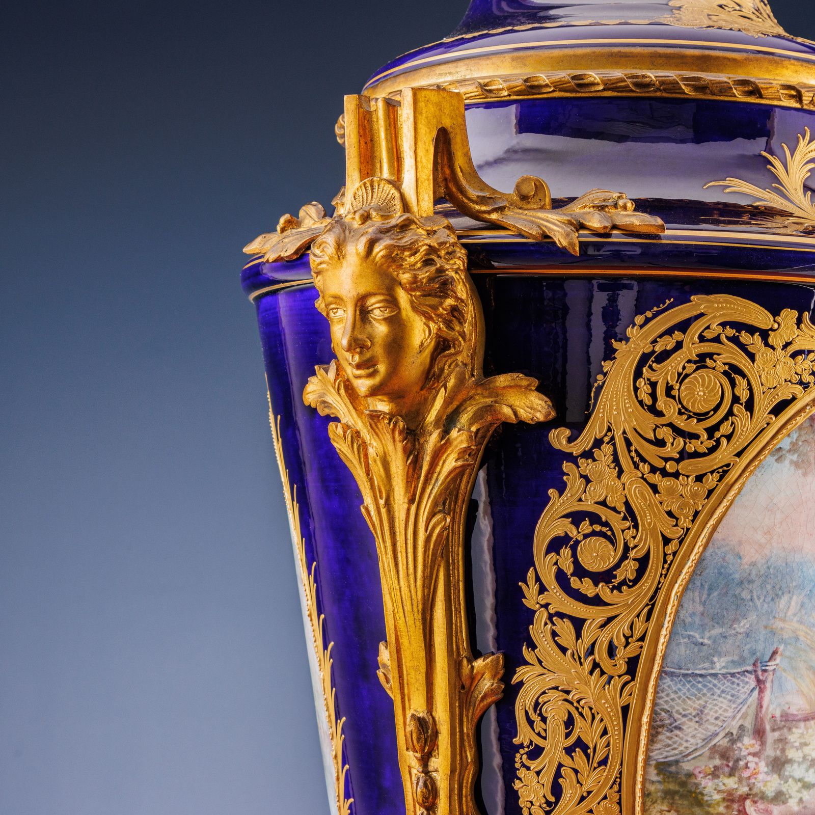 Sèvres Porcelain Vase France XIX Century photo Home Decor