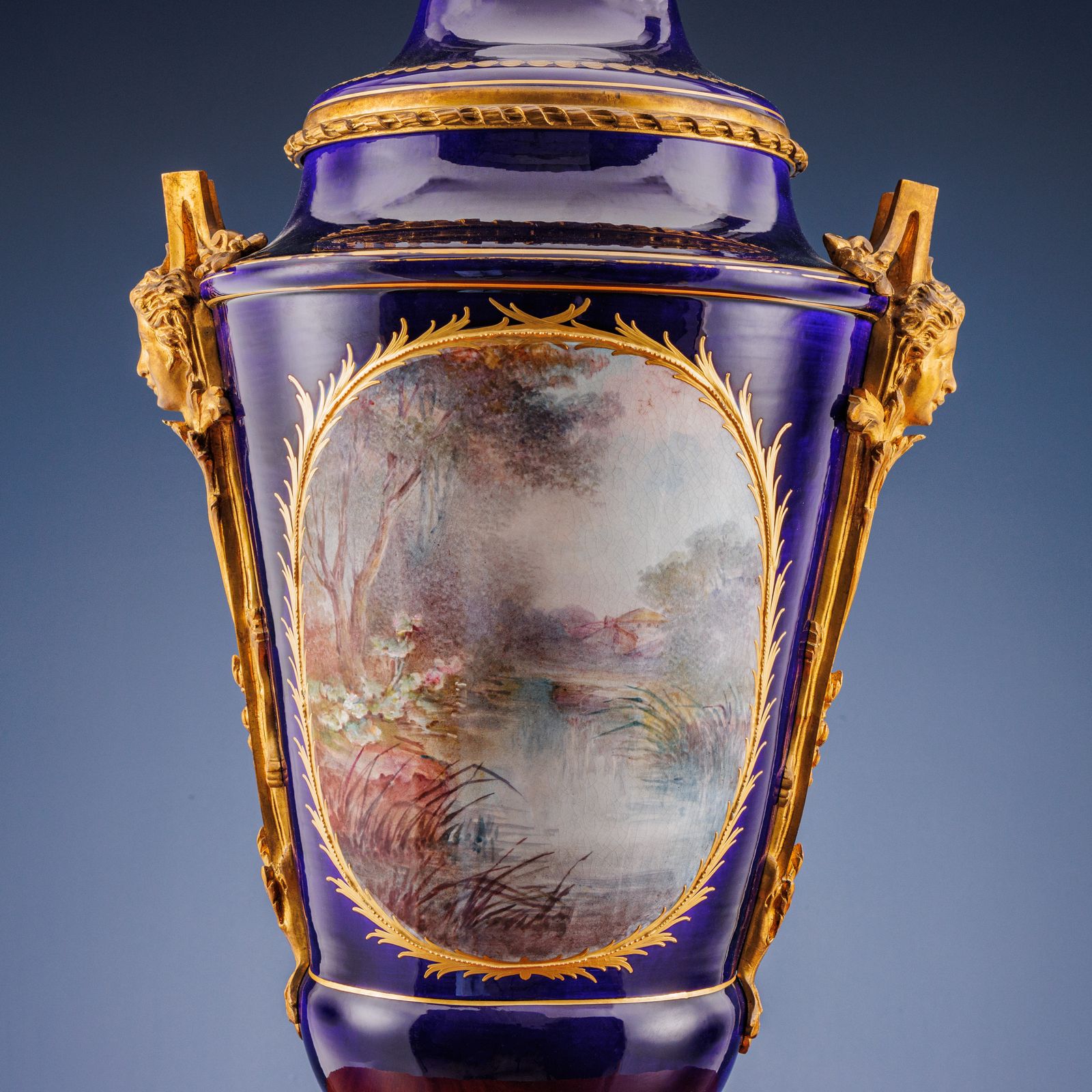 Sèvres Porcelain Vase France XIX Century photo buy