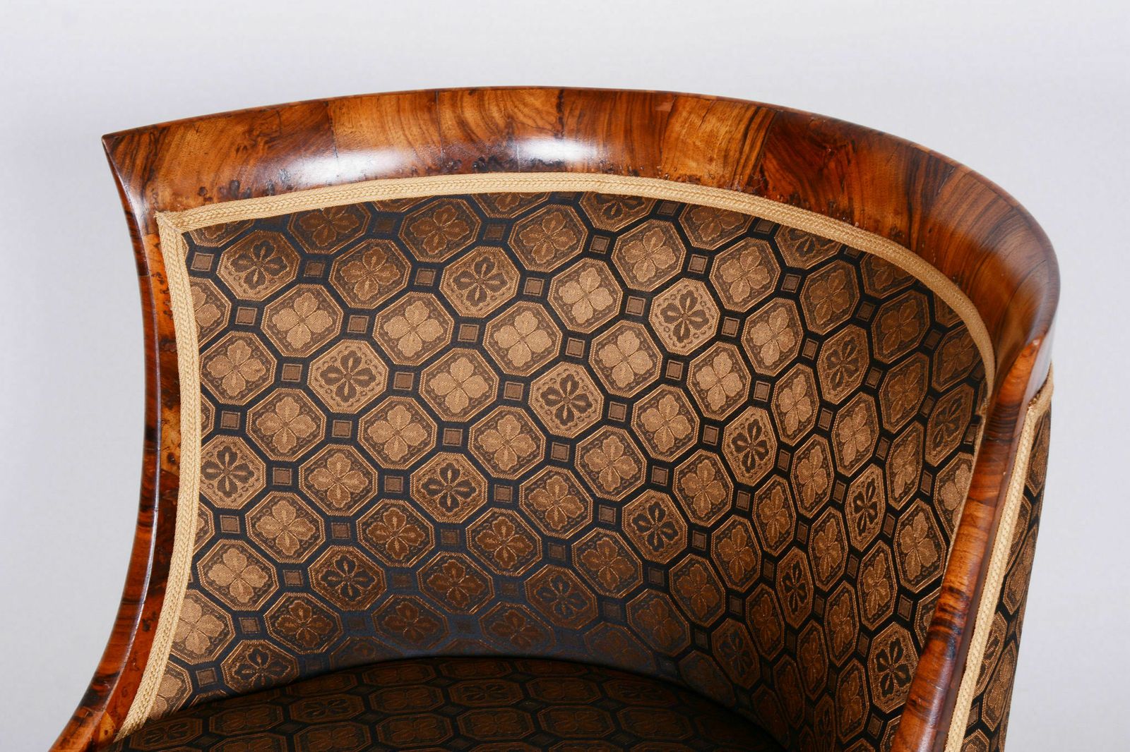 Restored Biedermeier Walnut Armchair Attributed To Josef Danhauser, Vienna, Austria, 1820s photo buy