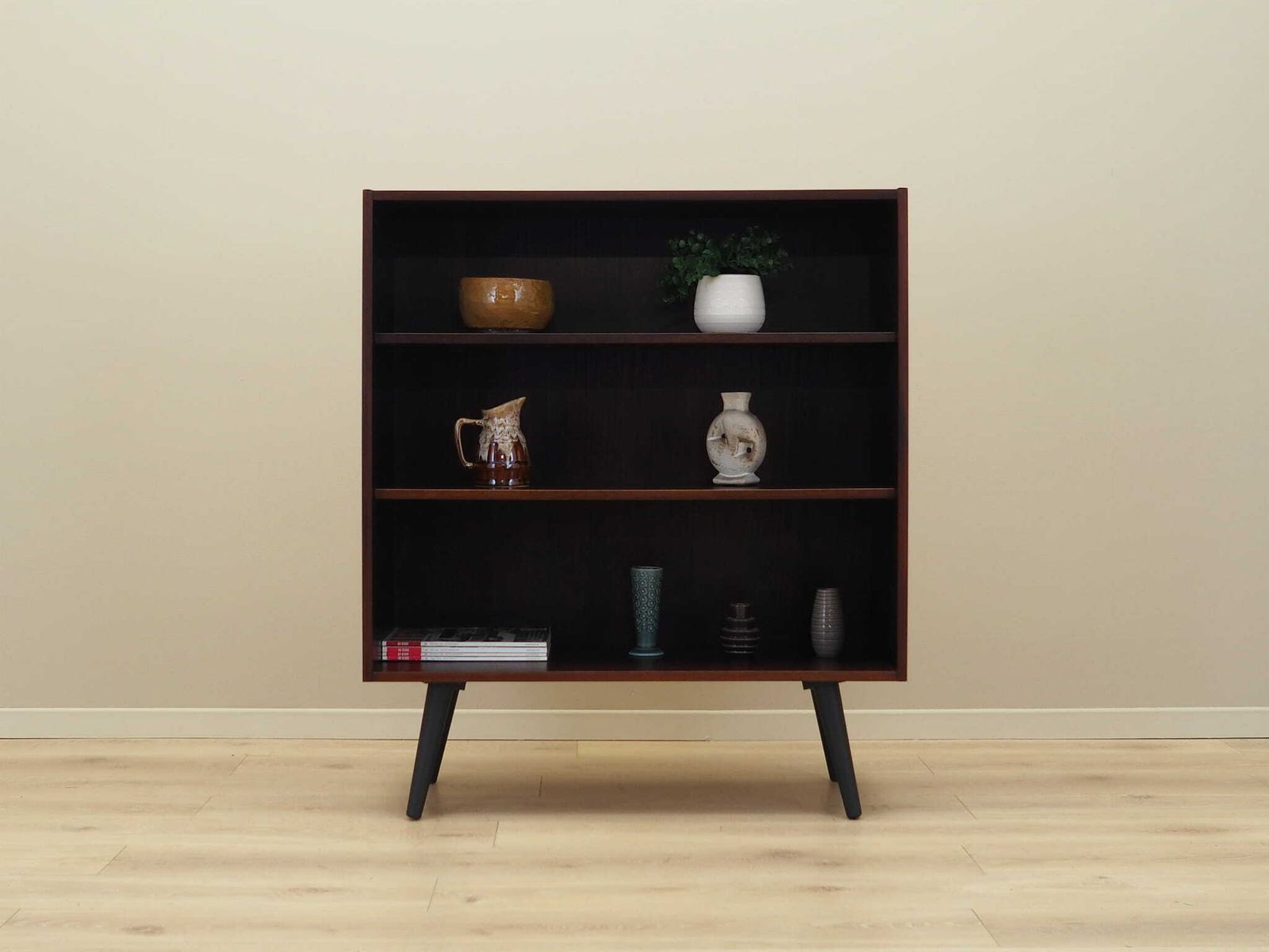 Mahogany Bookcase, Danish Design, 1970s, Production: Denmark photo furniture