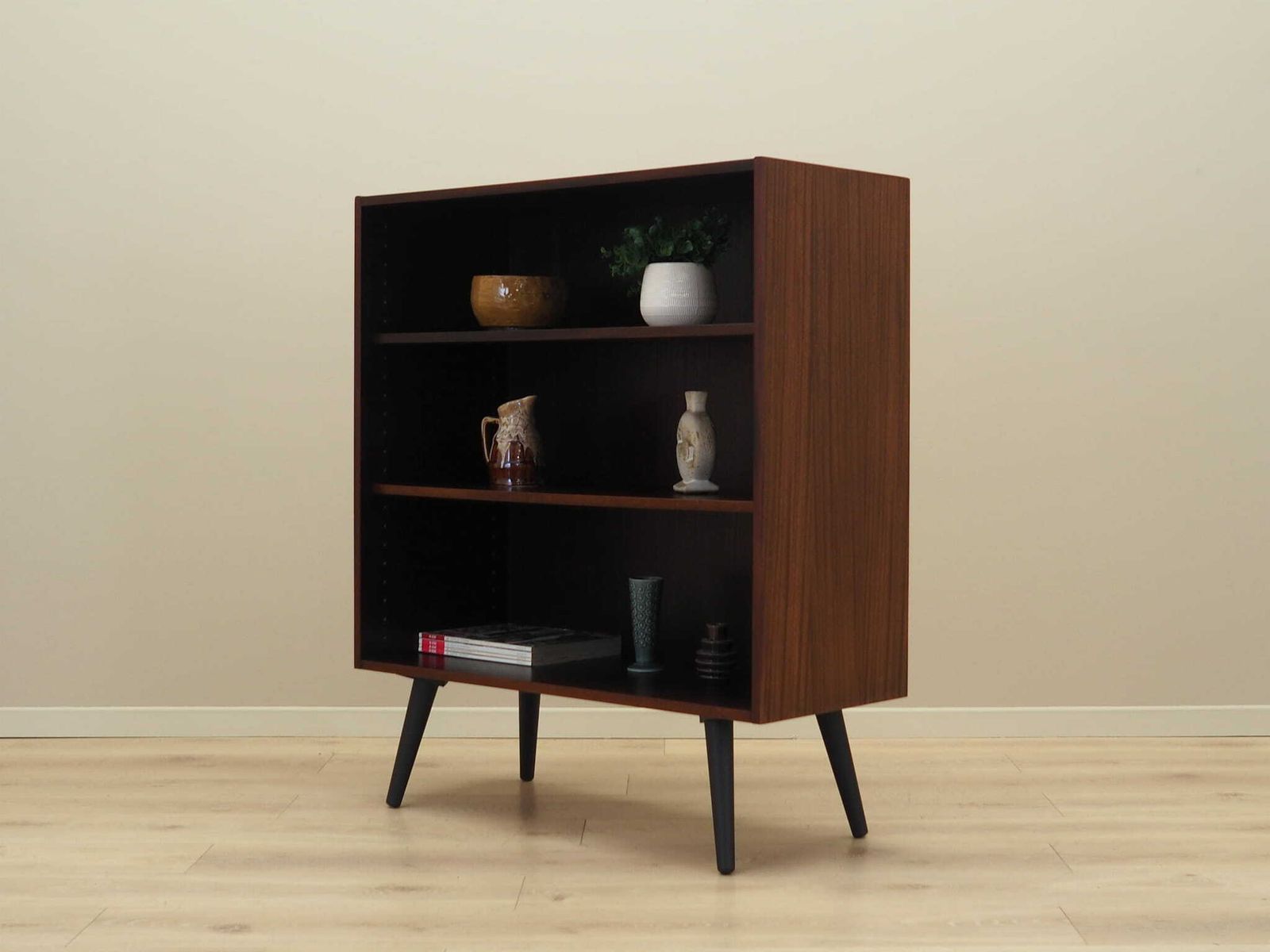 Mahogany Bookcase, Danish Design, 1970s, Production: Denmark photo for sale