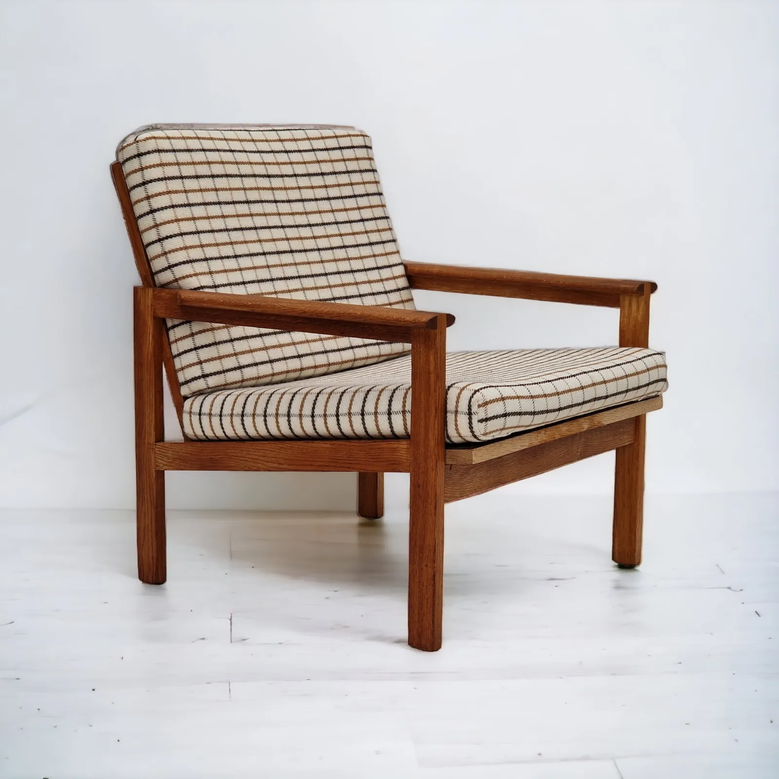 1970s, Danish Design By Illum Wikkelsø, Model Capella For Eliersen Møbler, Oak Wood.