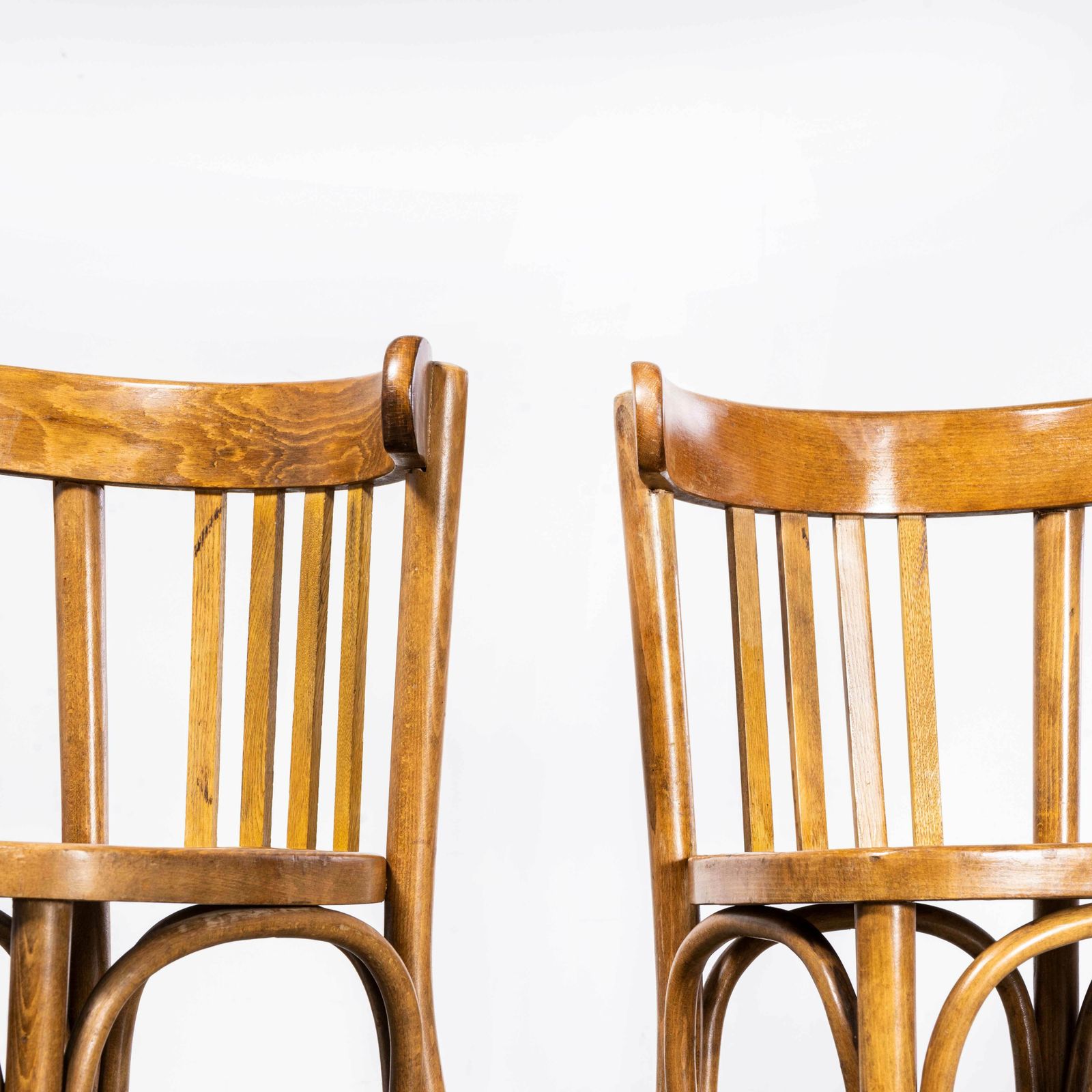 1950’s Luterma Honey Beech Bentwood Dining Chair – Set Of Four photo furniture