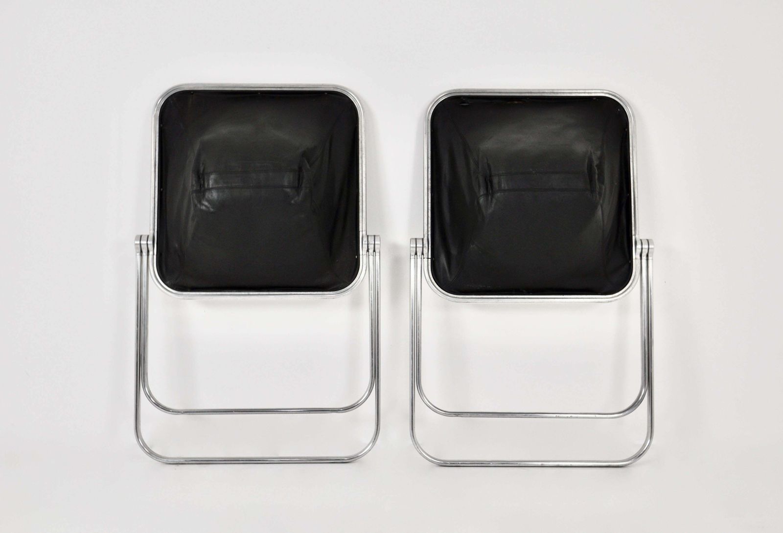 Plona Desk Chair By Giancarlo Piretti For Anonima Castelli 1970s, Set Of 2 photo vintage