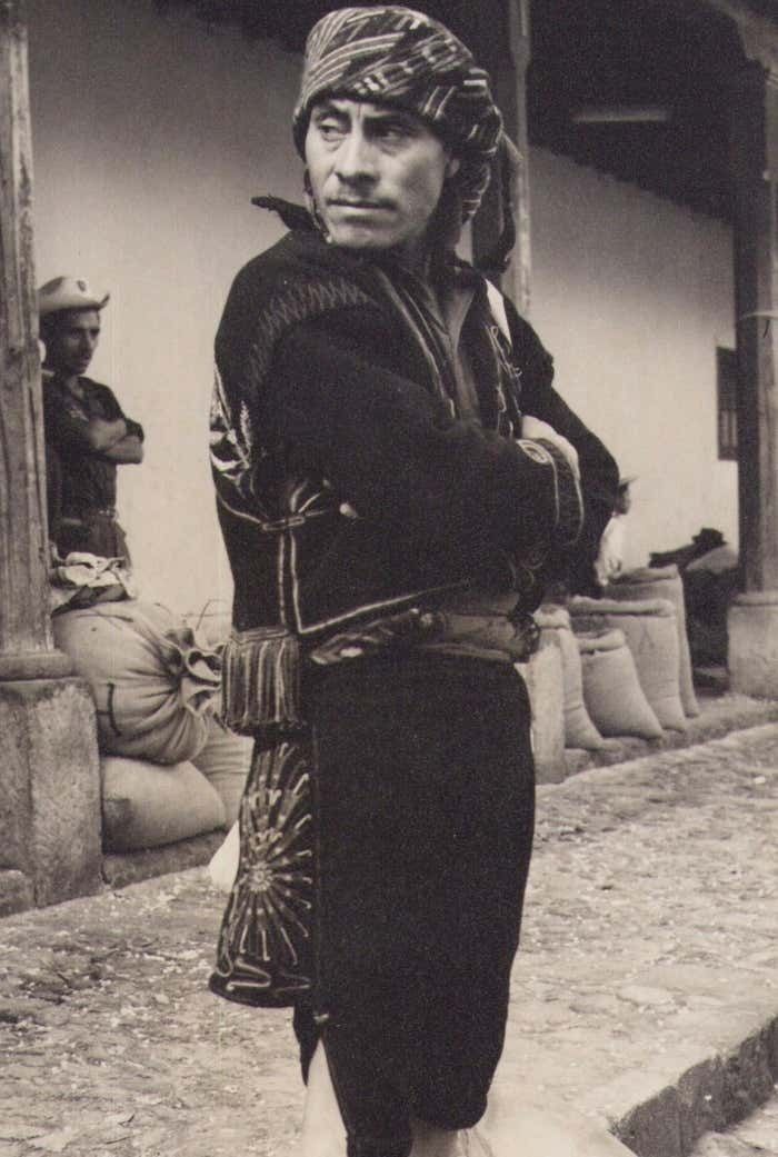 Guatemala, Man, Black And White Photography, Ca. 1960s, photo furniture