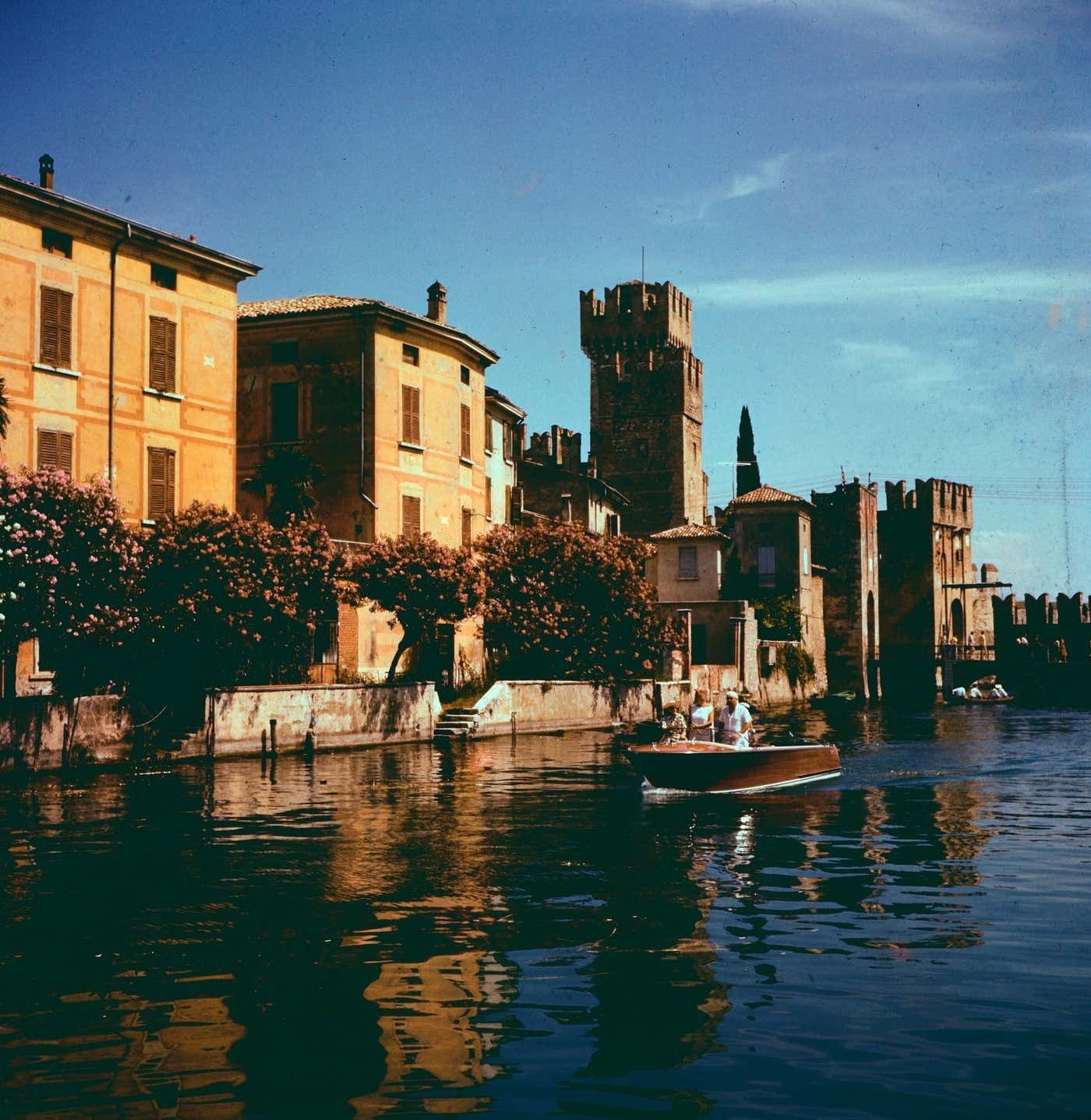 Italy In 1956   Sirmione Lago Di Garda Castello Scaligero   Italy