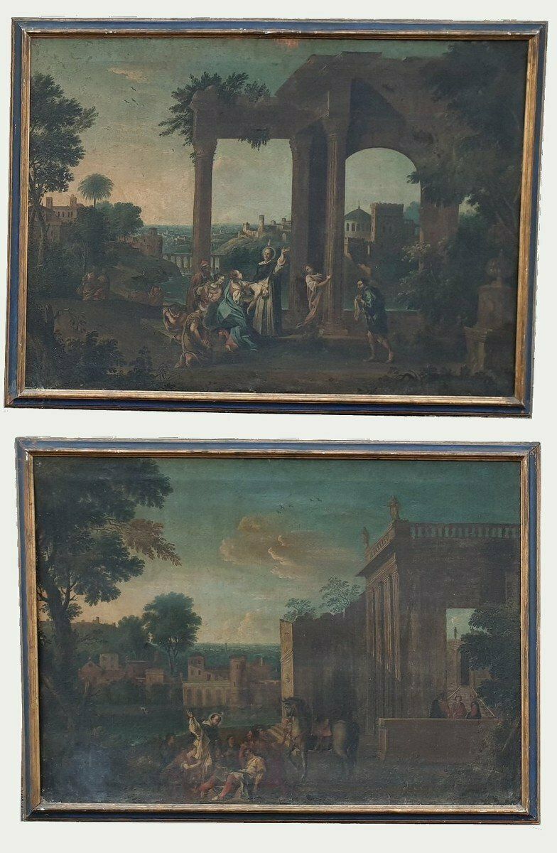 Miracles Of Saint Vincent Ferrer, Eighteenth Century School