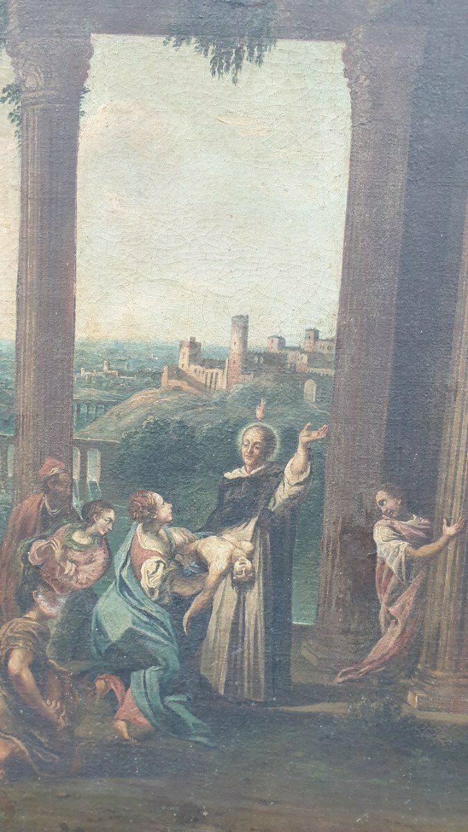 photo for sale Miracles Of Saint Vincent Ferrer, Eighteenth Century School