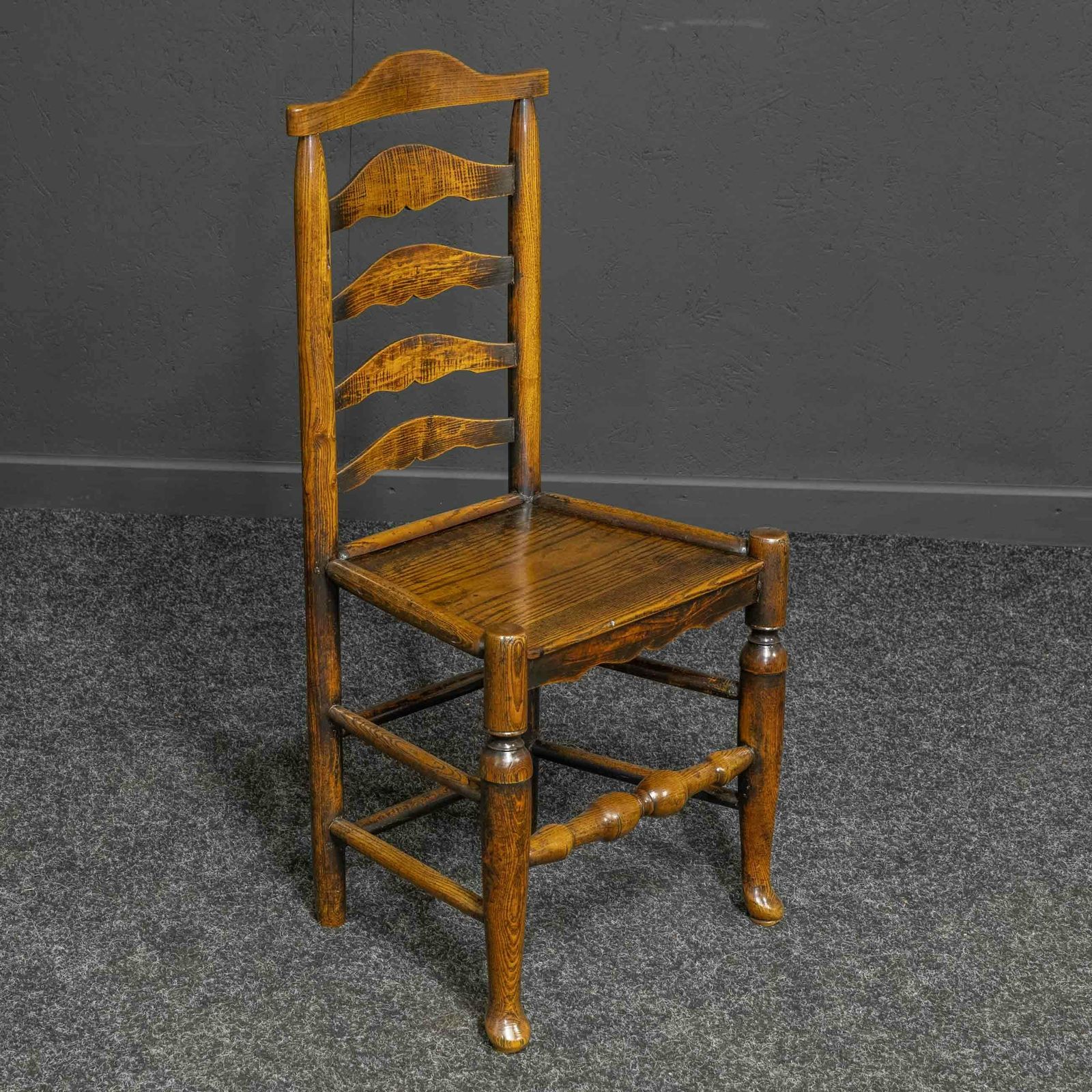 Set Of Eight Georgian Chairs, 1700s photo for sale