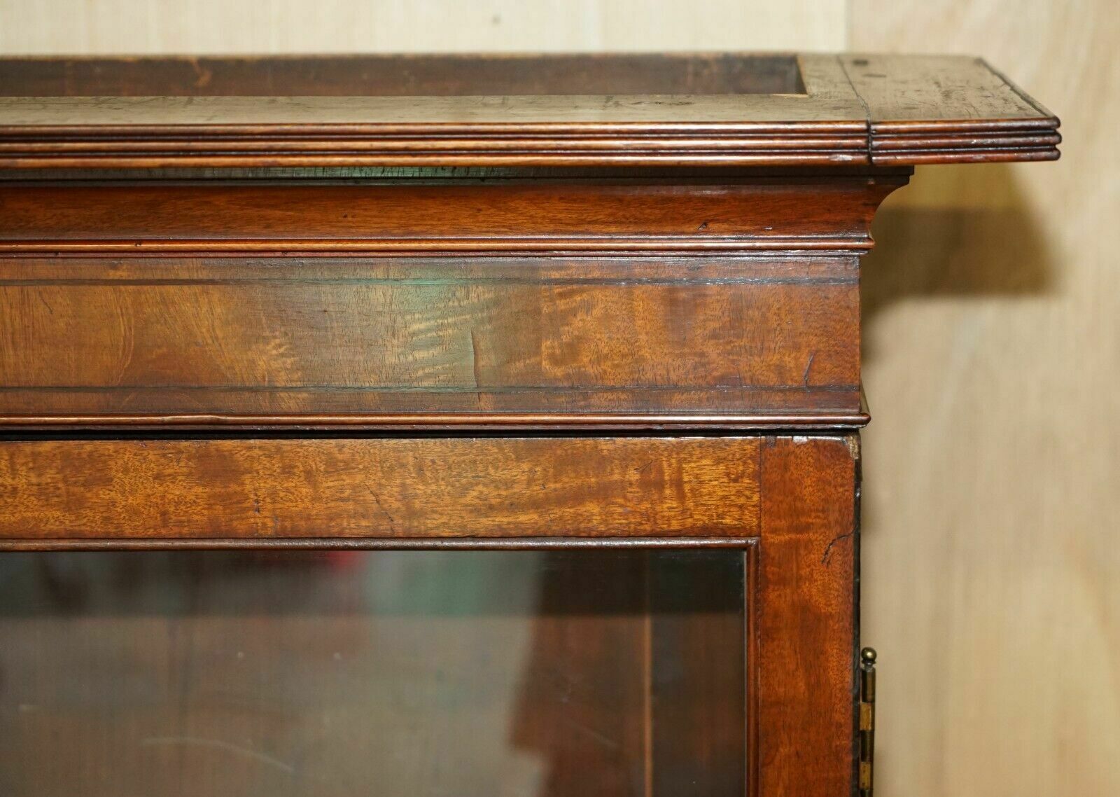 Antique Victorian 1860 Walnut Scriban Bureau Bookcase Must See Pictures photo 2750.0