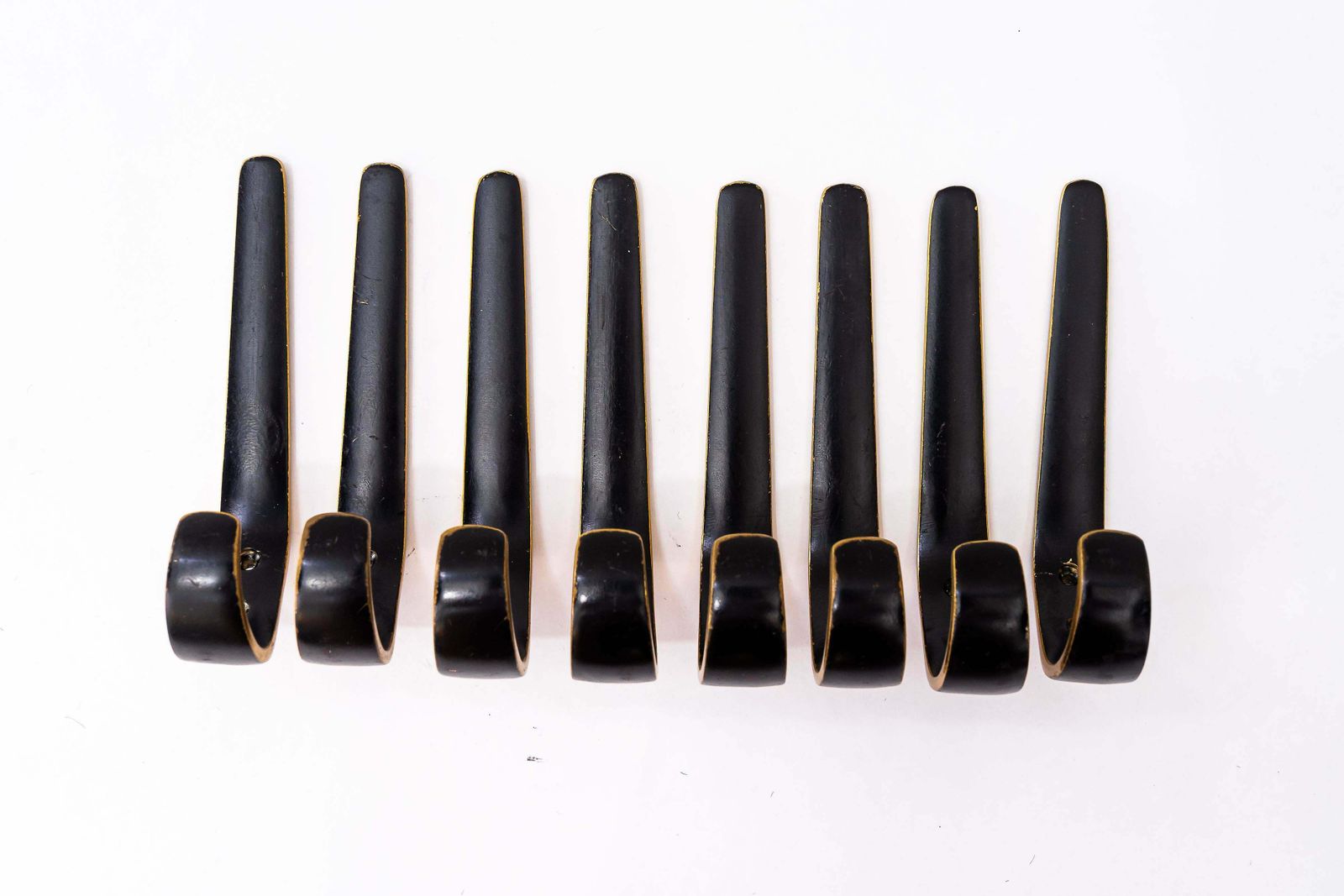 8 Wall Hooks By Herta Baller Vienna Around 1950s £704.71per Set photo furniture