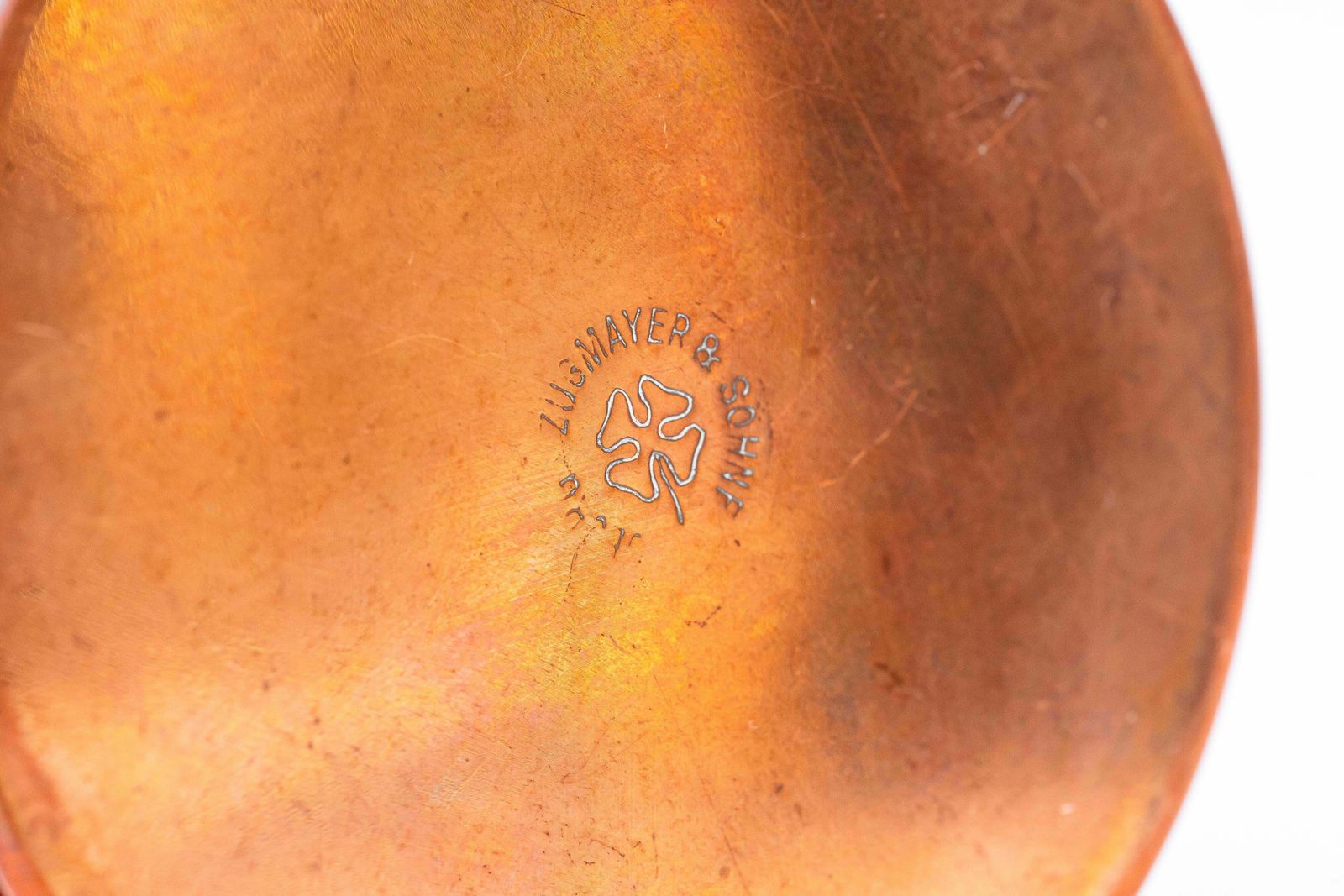 Copper Watering Can Around, 1950s photo vintage
