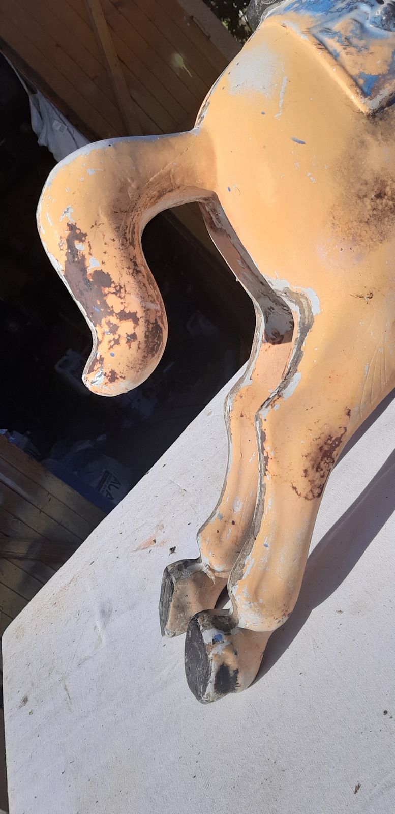 photo for sale Carousel Horse In Fiberglass, 1970s