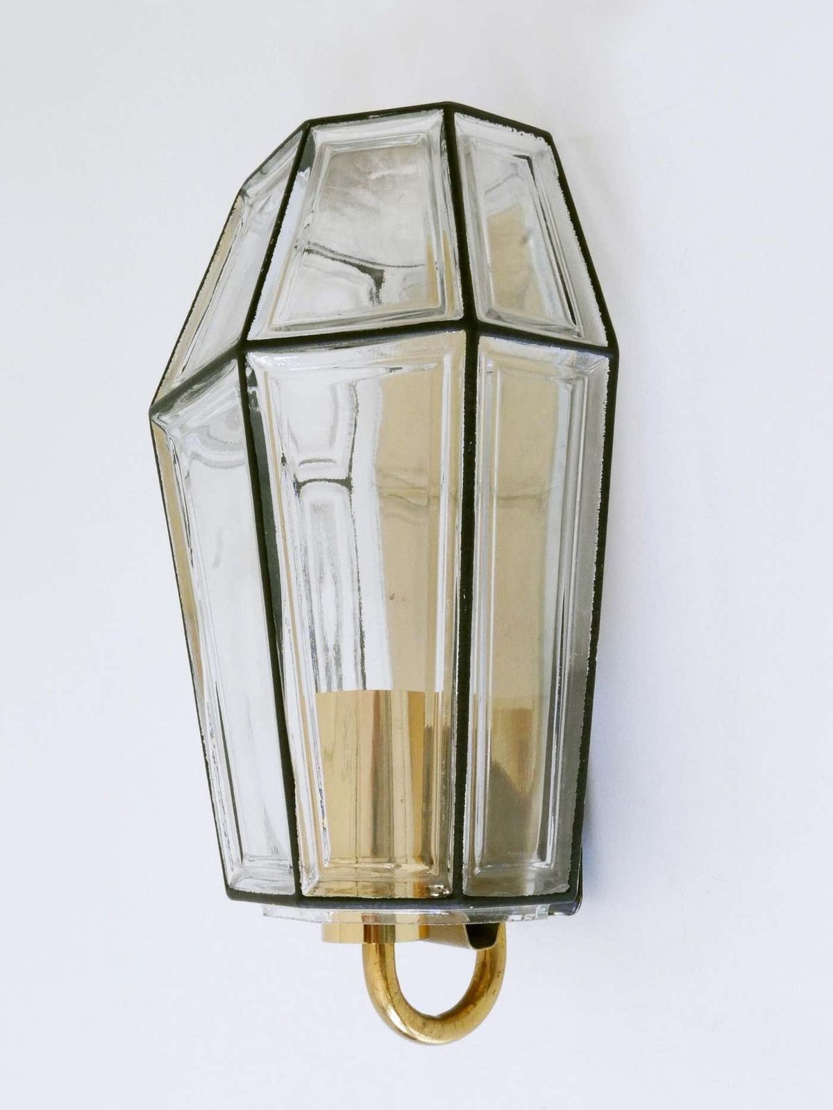 photo buy Set Of Two Mid Century Modern Sconces Or Wall Fixtures By Glashütte Limburg