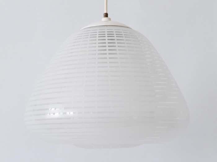 Lighting Rare Mid Century Pendant Lamp "München" By Wilhelm Wagenfeld For Peill & Putzler photo