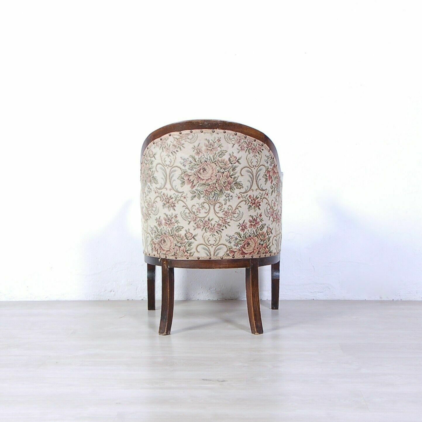 Antique Charles X Style Armchair In Walnut Wood With Armrests Antique Mid 19th Century photo Furniture