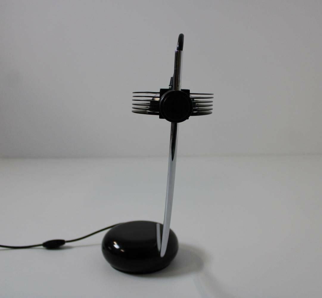 Meblo Guzzini Table Lamp By Bruno Gecchelin/Model Wing/Space Age Lamp/Italian Design Desk Lamp/ 1970's/Iguzzini/Retro Lamps/Vintage Lamp photo vintage