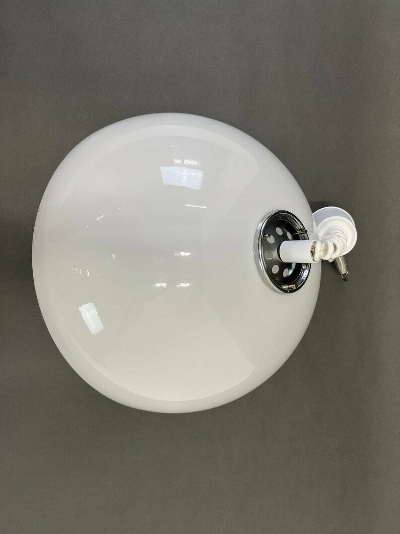 Meblo For Guzzini Space Age Pendant Lamp/An Extremely Rare Lamp/Yugoslavia From 1970's/Mcm Lighting/Ceiling Lamp/Meblo Retro Lamp photo vinterior