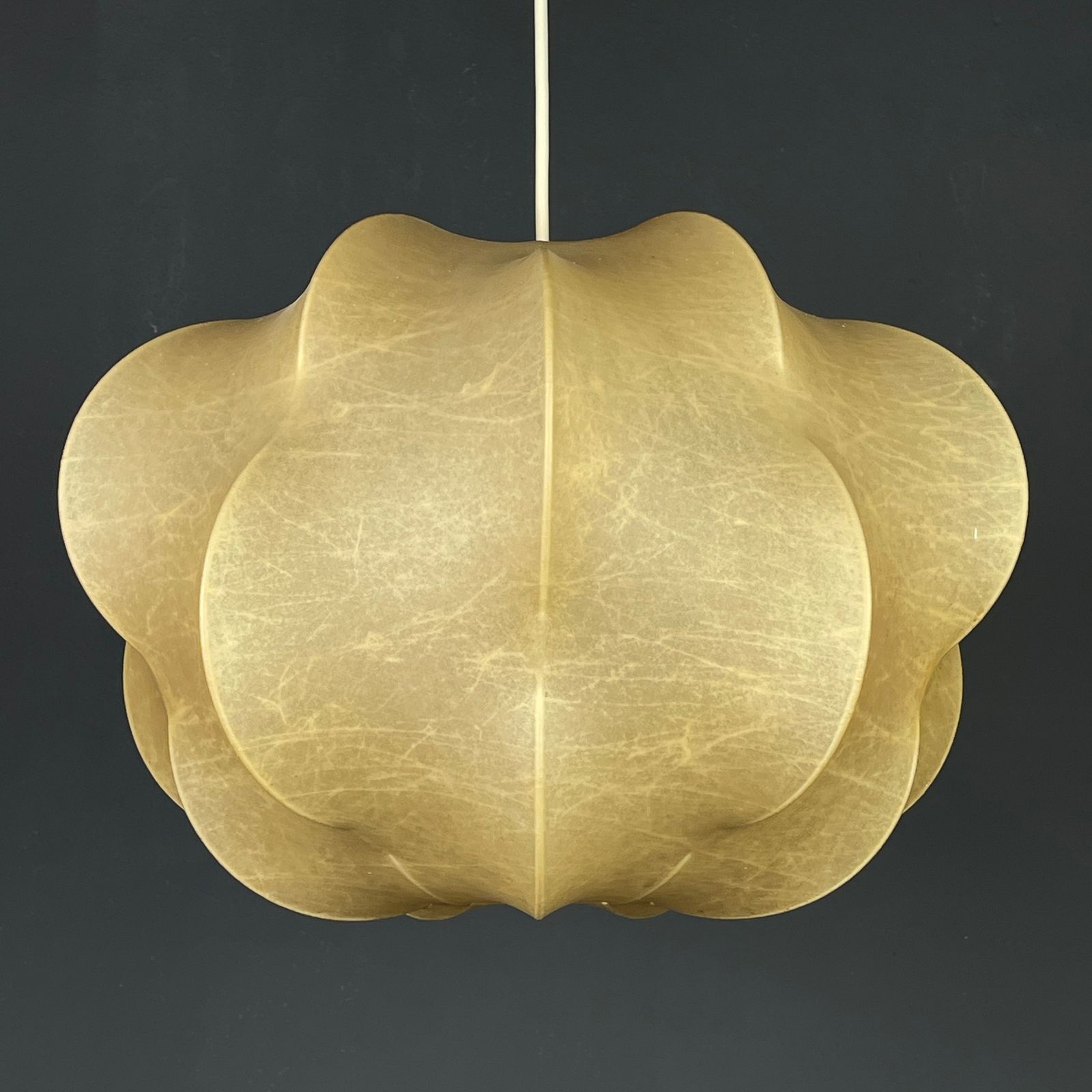 Nuvola Cocoon Chandelier By Tobia Scarpa For Flos, Italy 1962 Iconic Italian Mid Century Modern photo vintage
