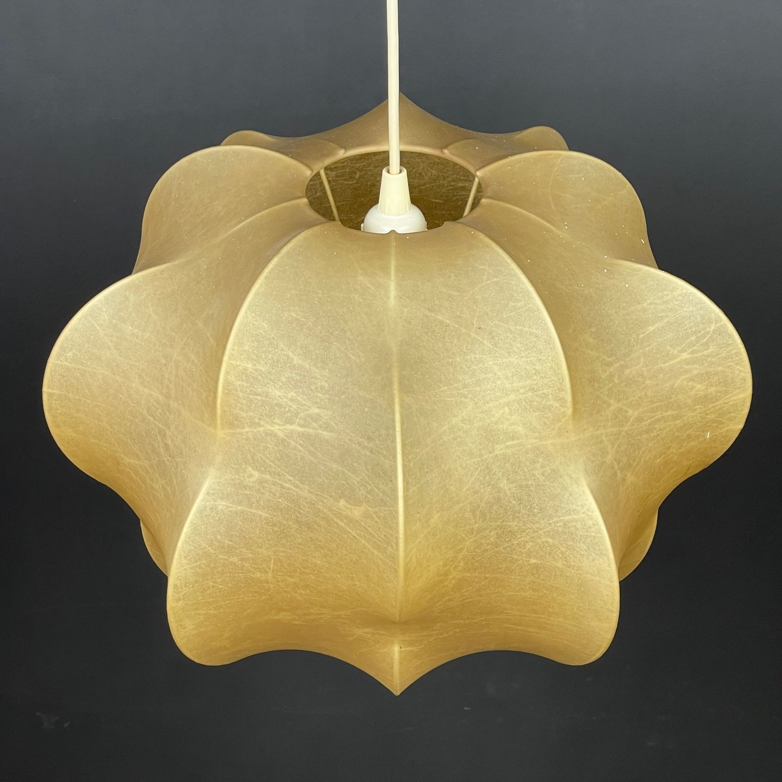 photo vinterior Nuvola Cocoon Chandelier By Tobia Scarpa For Flos, Italy 1962 Iconic Italian Mid Century Modern