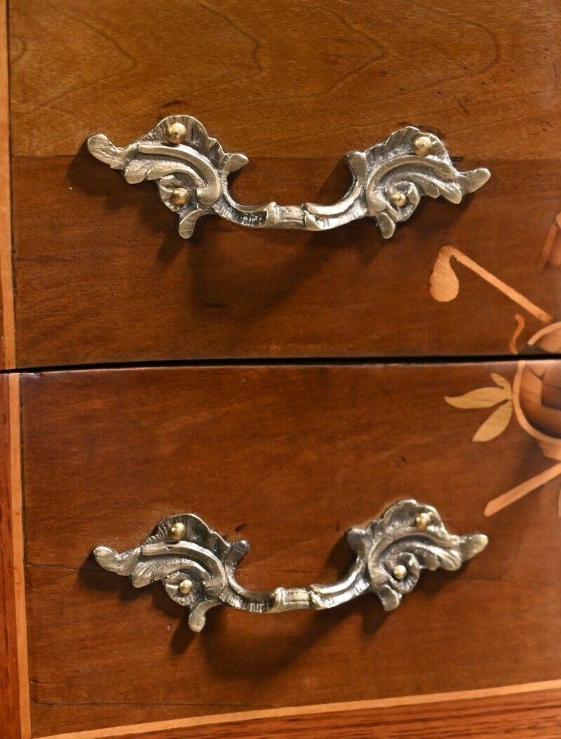 photo for sale Small Chiffonniere Table In Rosewood And Walnut, Louis XV Style   2nd Half Nineteenth