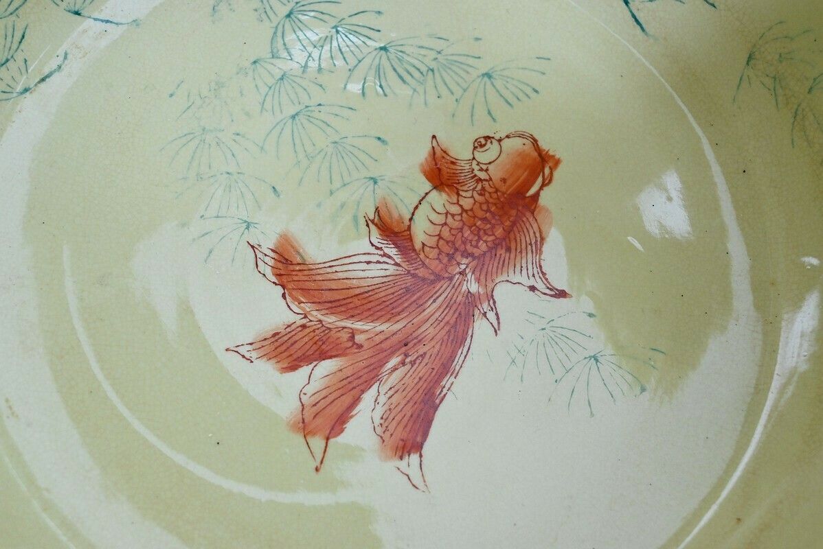 Important Porcelain Aquarium, China   Late 19th Century photo vintage