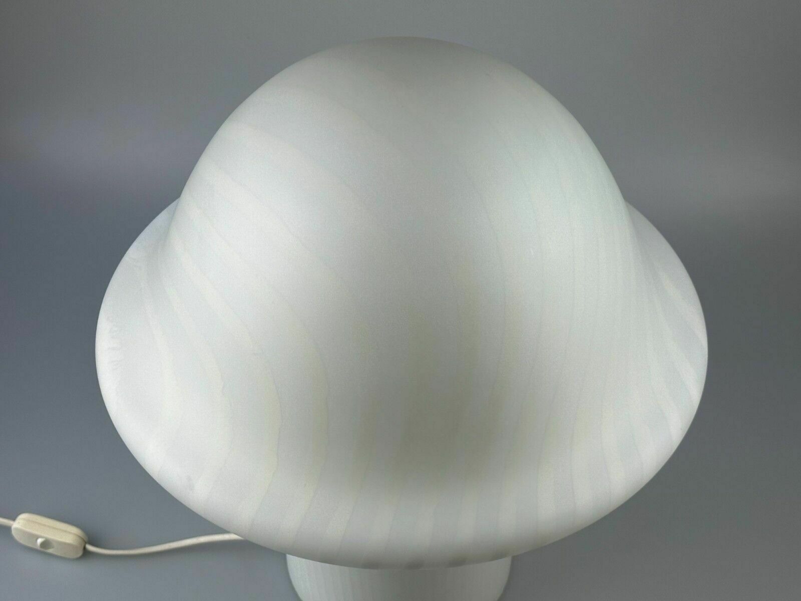 Xl 60s 70s Peill & Putzler Germany Table Lamp Mushroom Glass Space Age photo Lighting