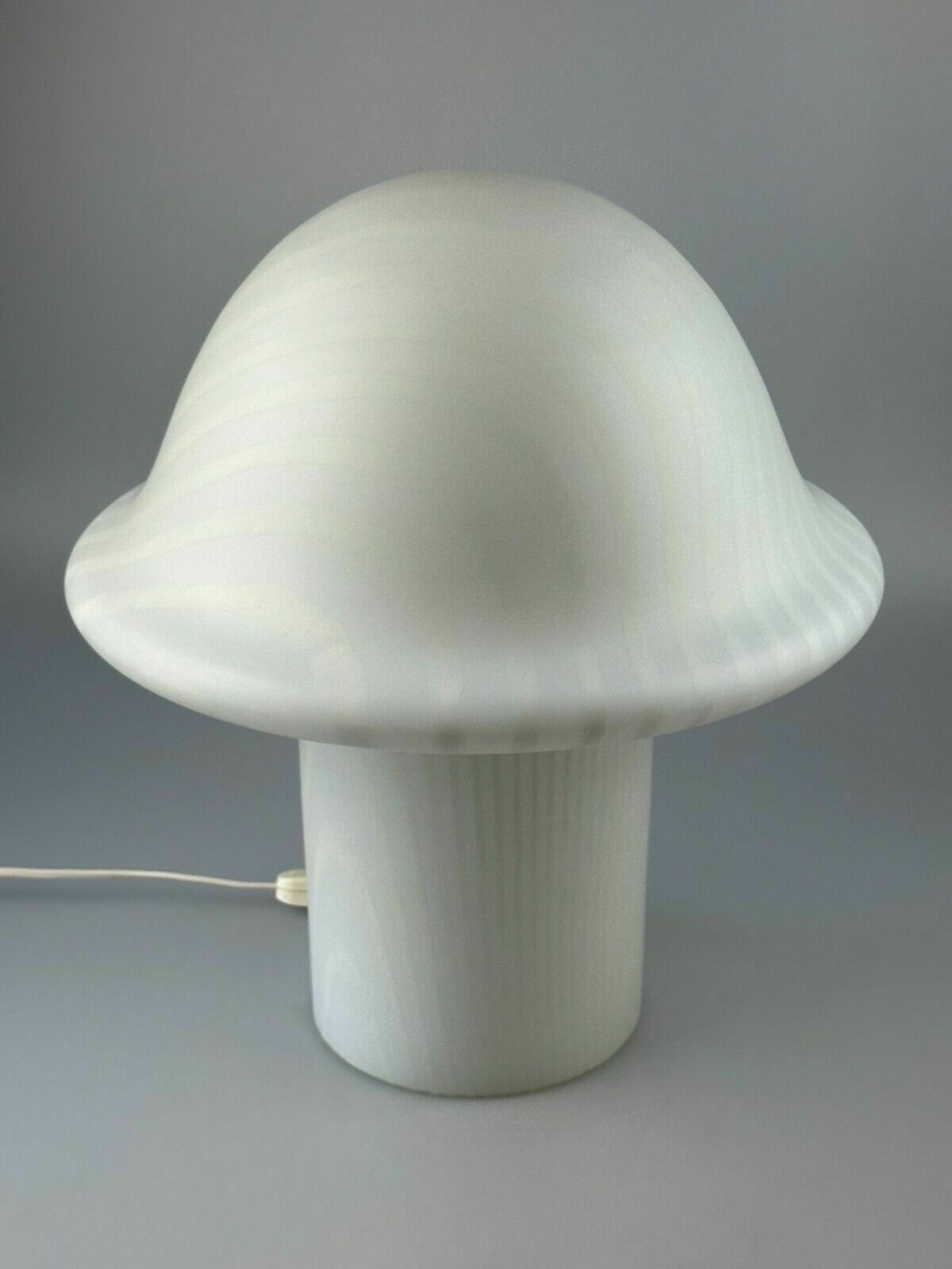 Xl 60s 70s Peill & Putzler Germany Table Lamp Mushroom Glass Space Age photo vintage